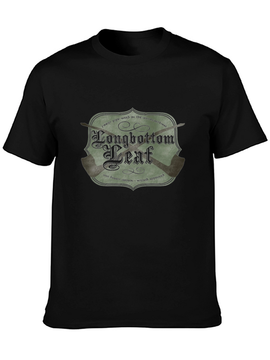 Longbottom Leaf Hobbit Wizard Pipe Weed T-Shirt