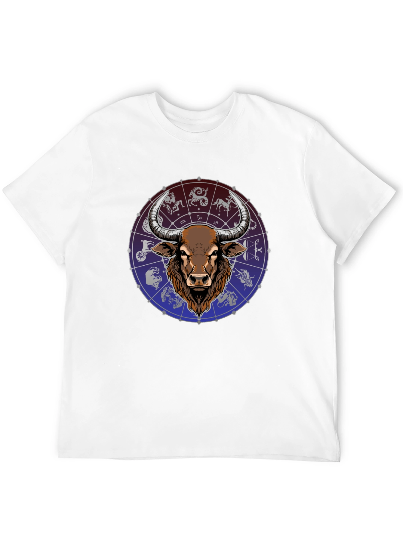 Taurus Zodiac Graphic T-Shirt - Stylish Astrology Design