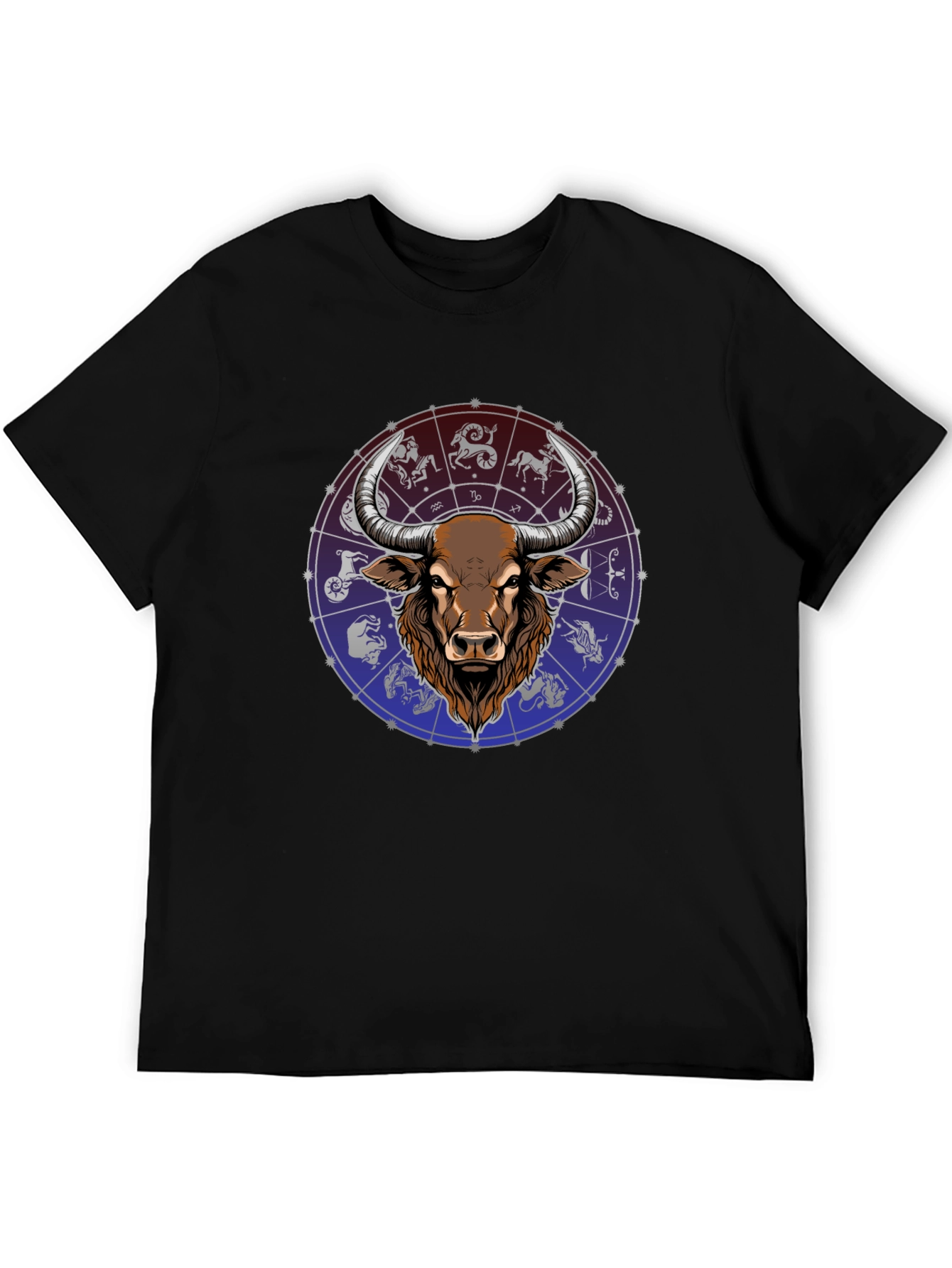 Taurus Zodiac Graphic T-Shirt - Stylish Astrology Design