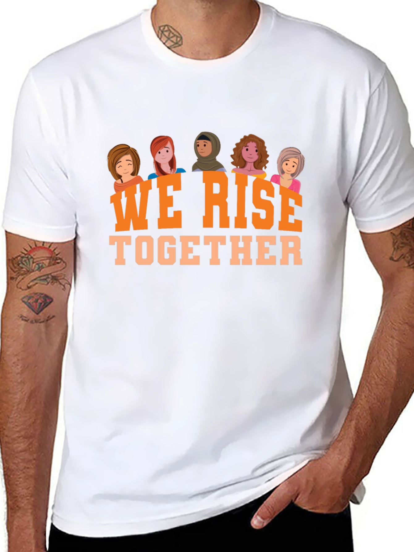 We Rise Together Graphic T-Shirt