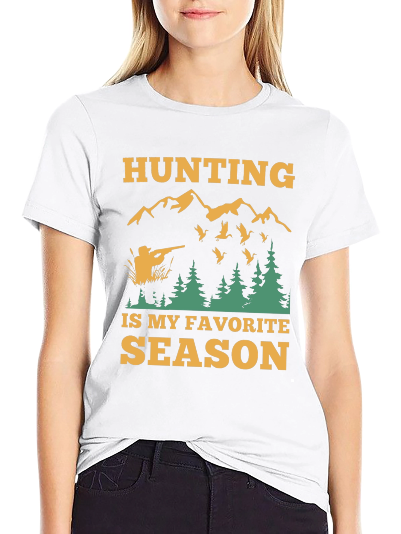 Hunting Season T-Shirt - Black Graphic Tee