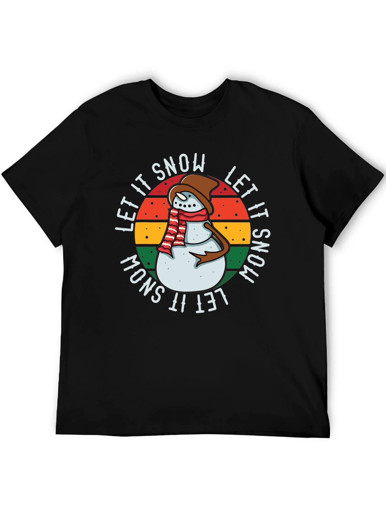 Let It Snow T-Shirt - Winter Holiday Apparel