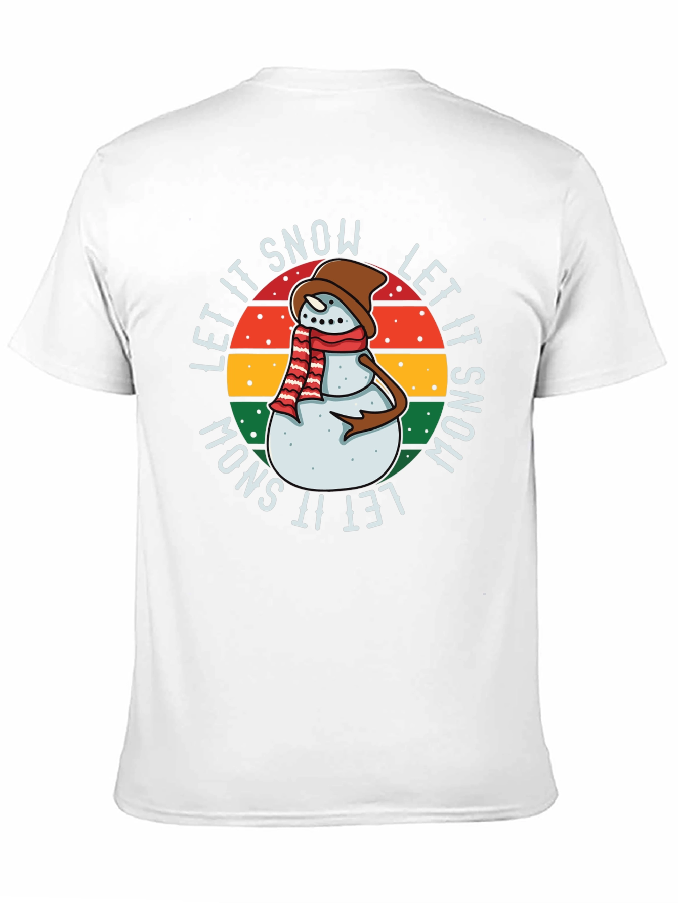Let It Snow T-Shirt - Winter Holiday Apparel