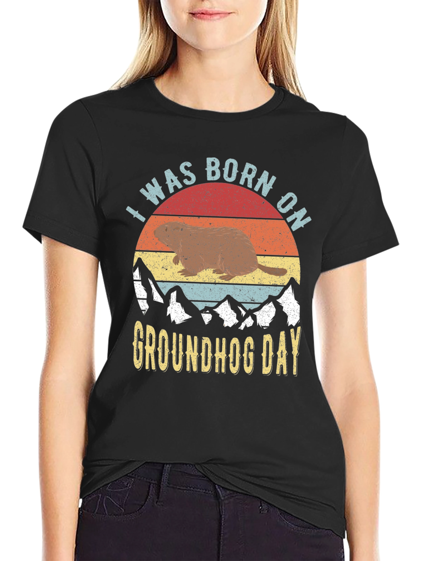 I Was Born on Groundhog Day T-Shirt