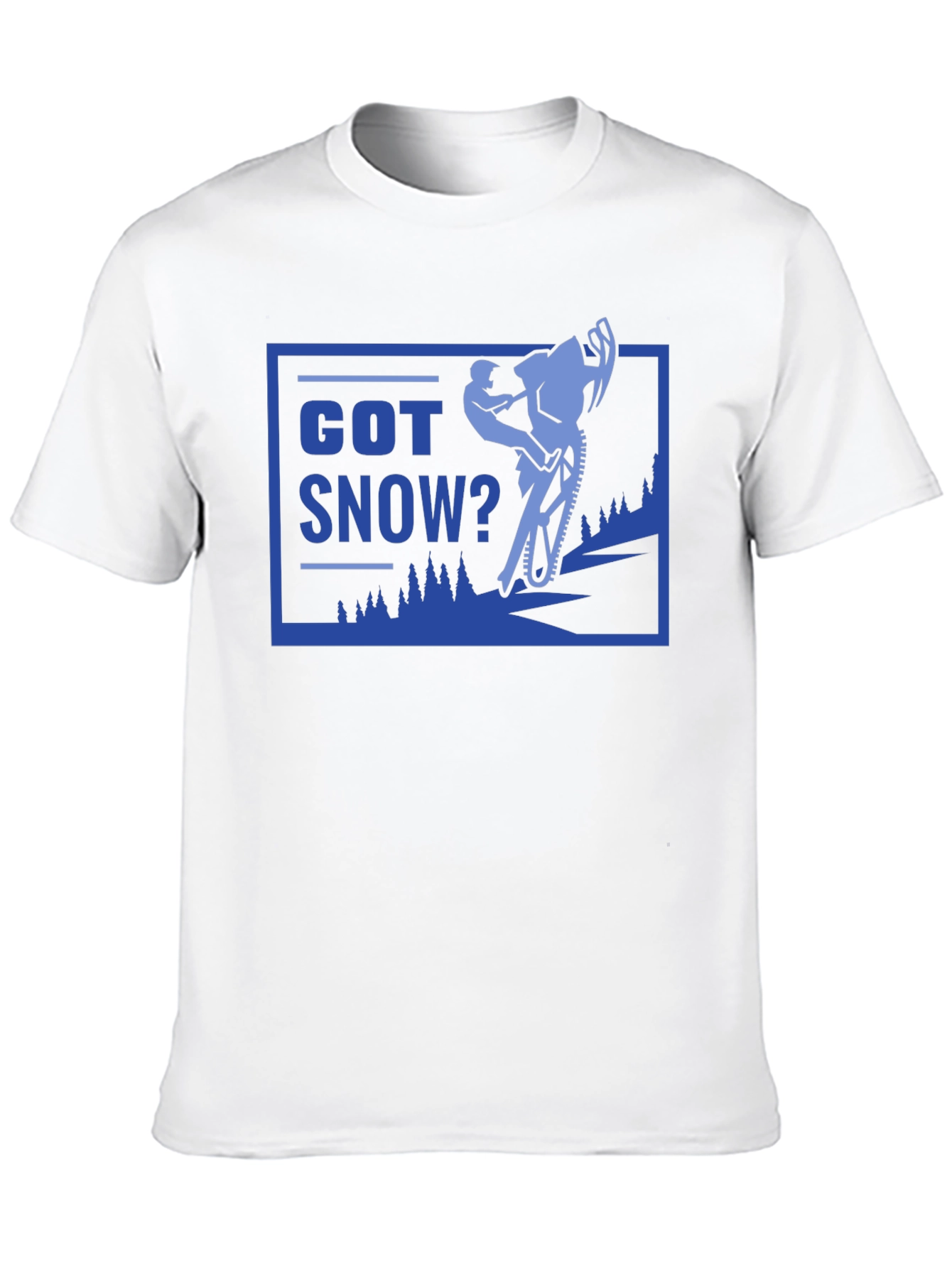 Got Snow? Black Graphic T-Shirt