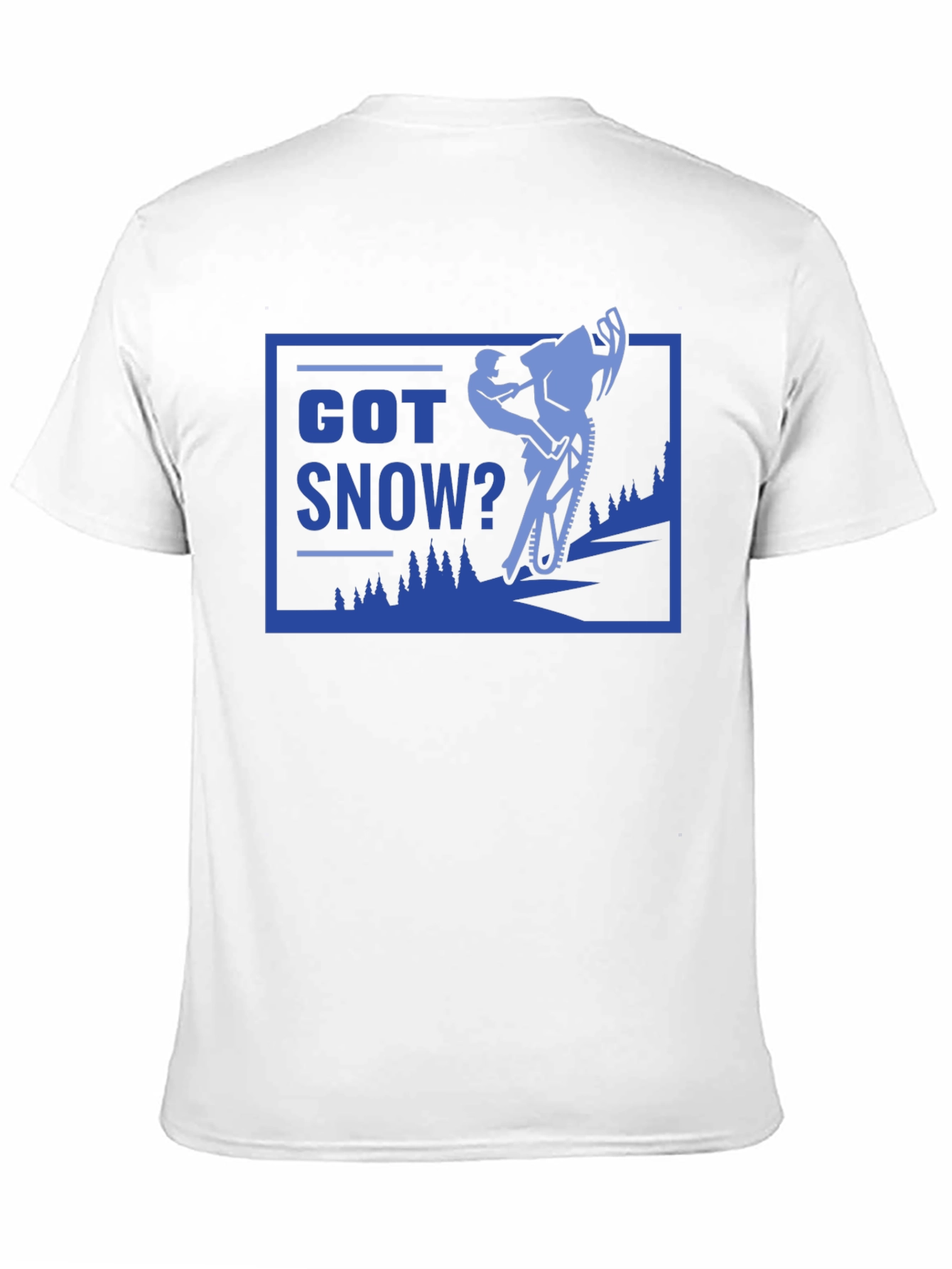 Got Snow? Black Graphic T-Shirt