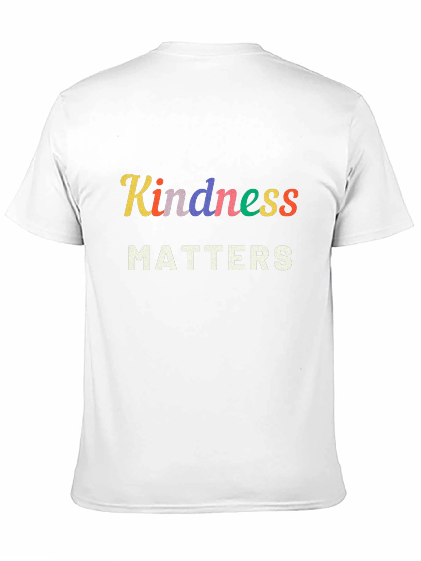 Kindness Matters Black Graphic T-Shirt