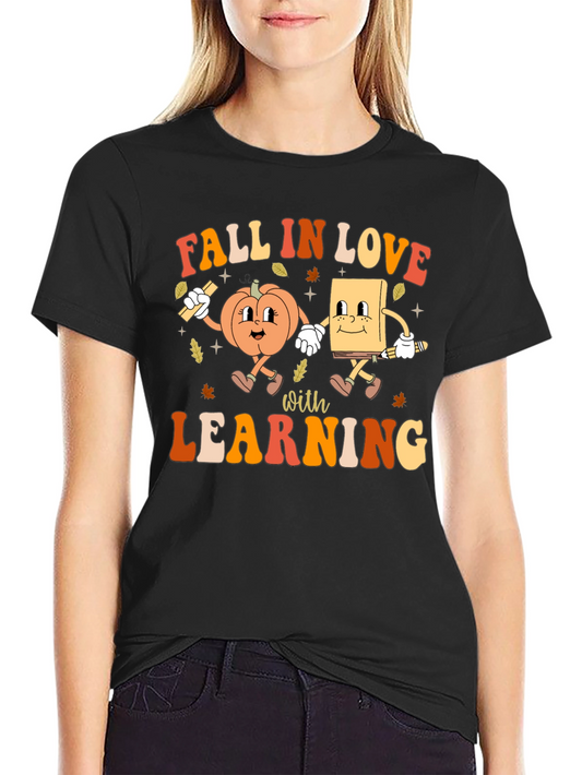 Fall in Love with Learning T-Shirt