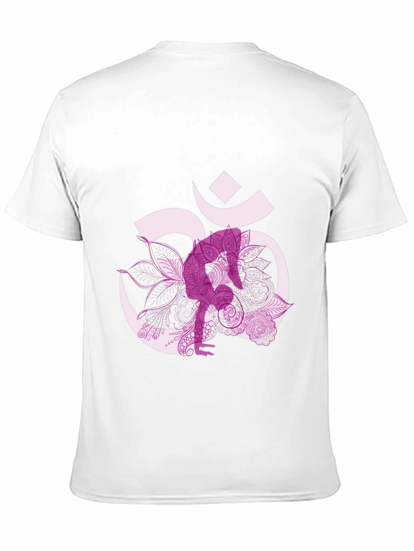 Om Yoga Pose Graphic Tee