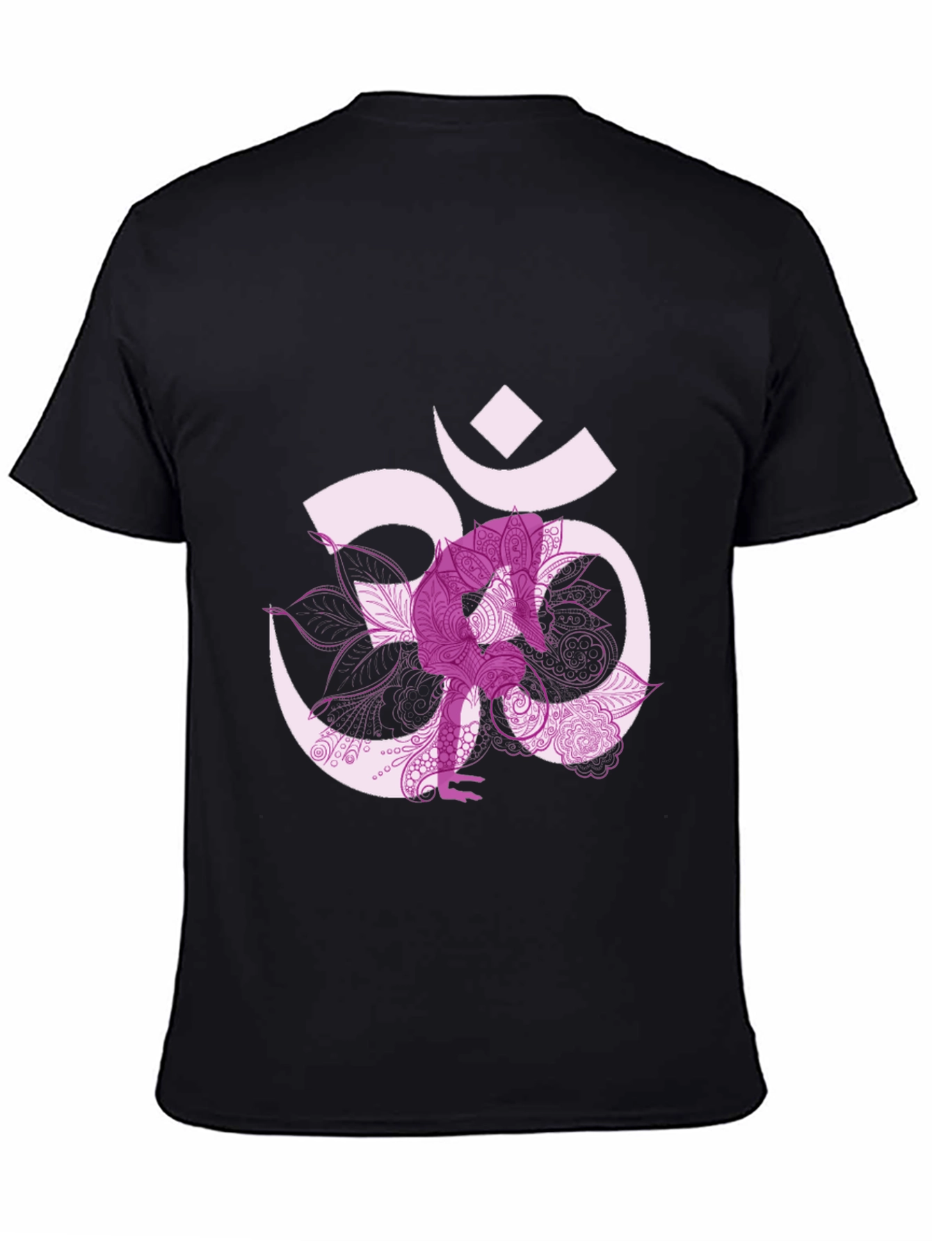 Om Yoga Pose Graphic Tee