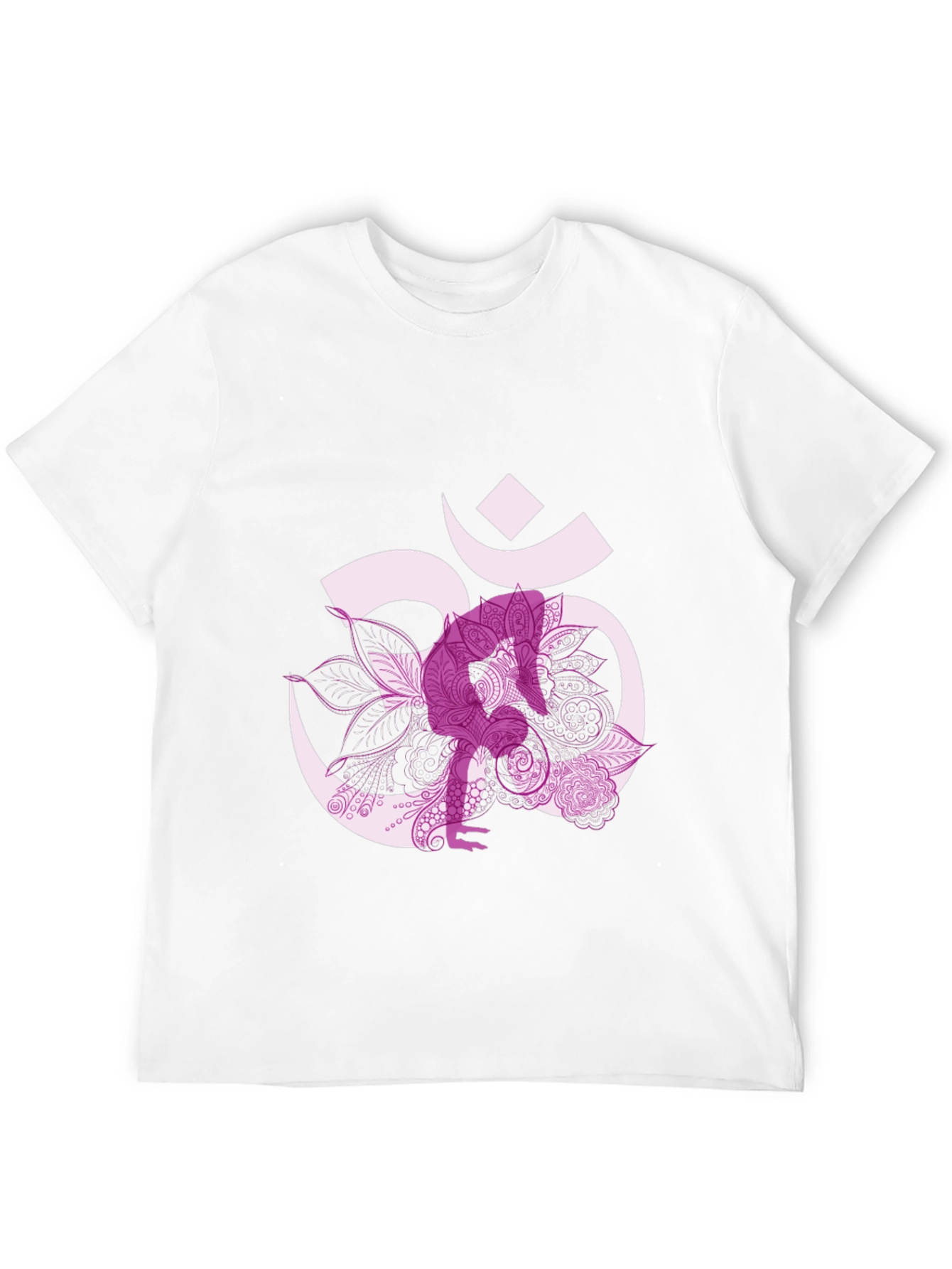 Om Yoga Pose Graphic Tee