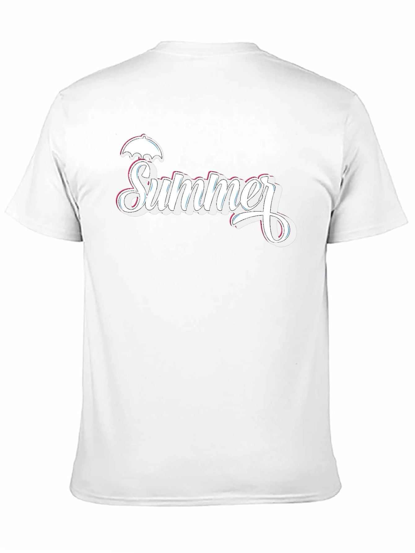 Summer Graphic Tee - Black Short Sleeve