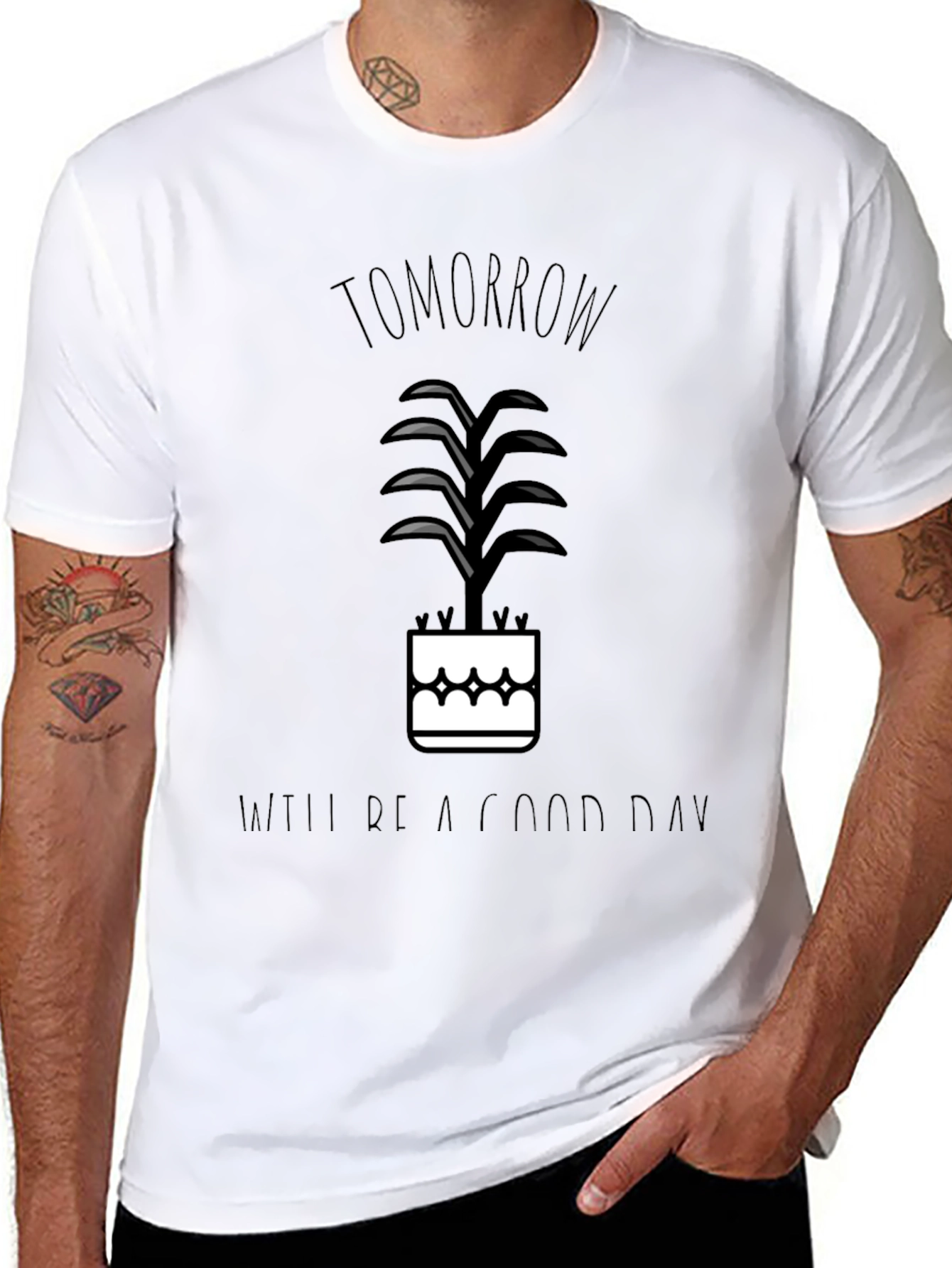 Tomorrow Will Be a Good Day Graphic Tee