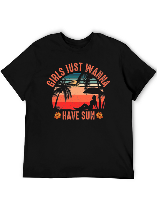 Girls Just Wanna Have Sun Graphic Tee