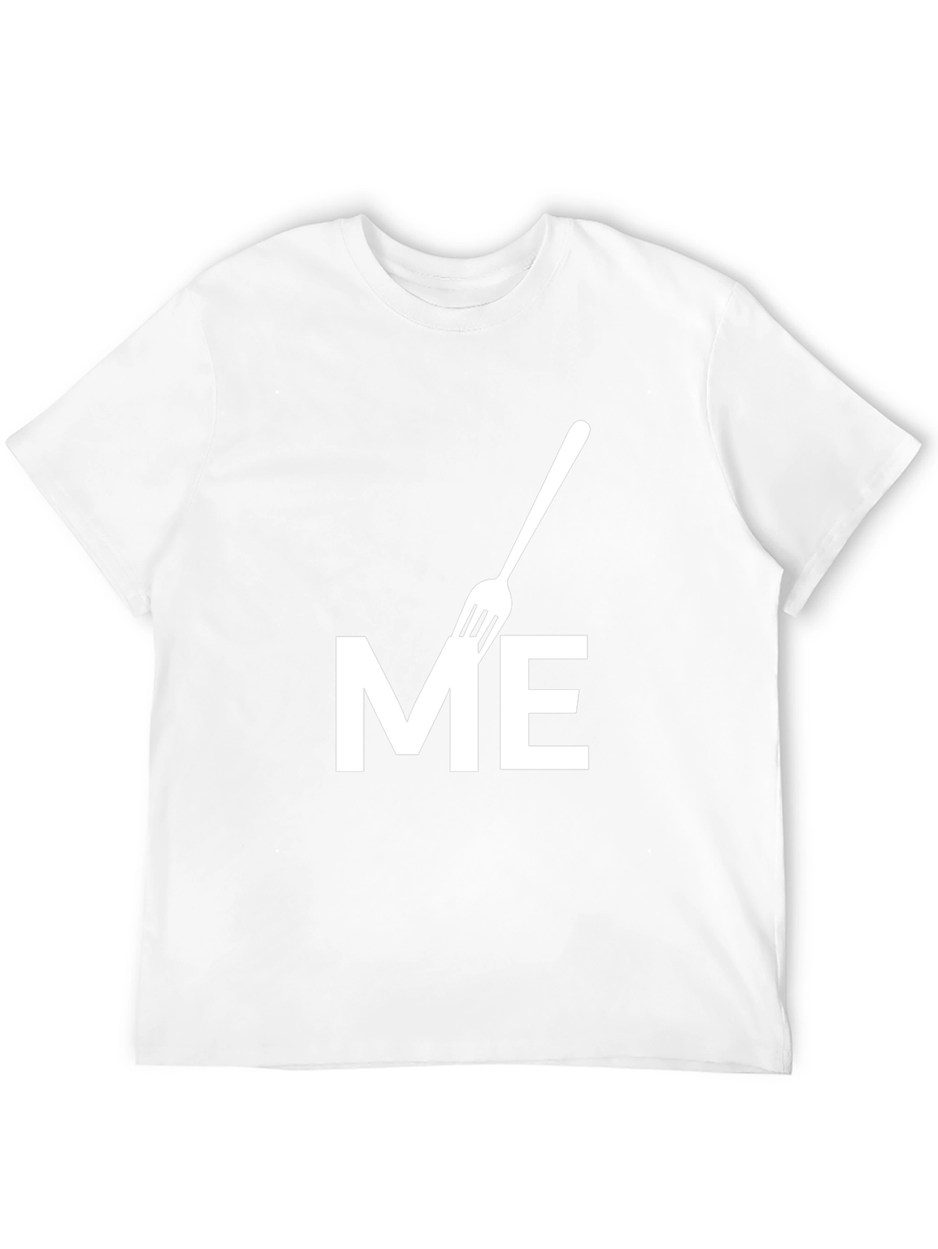 Fork Me Graphic T-Shirt - Trendy Casual Tee