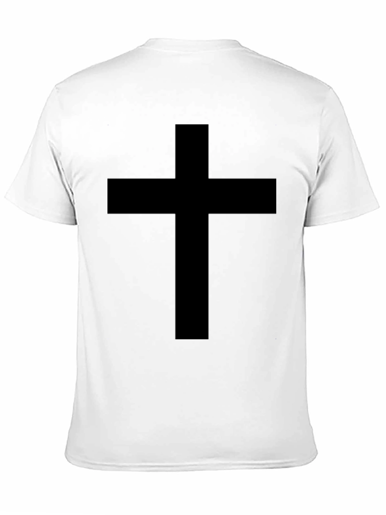 Black Cross Graphic T-Shirt - Christian Apparel