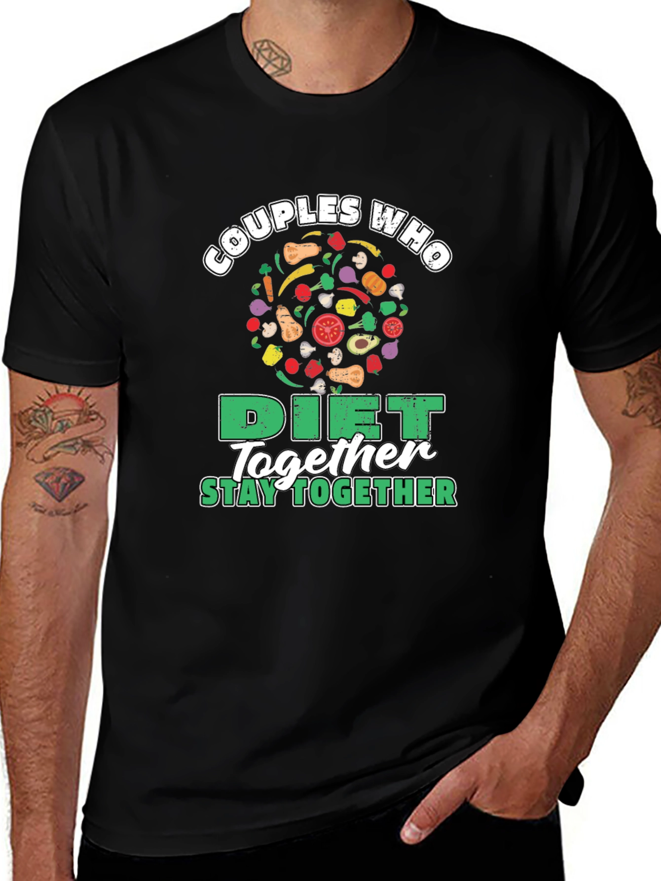 Couples Who Diet Together Stay Together T-Shirt