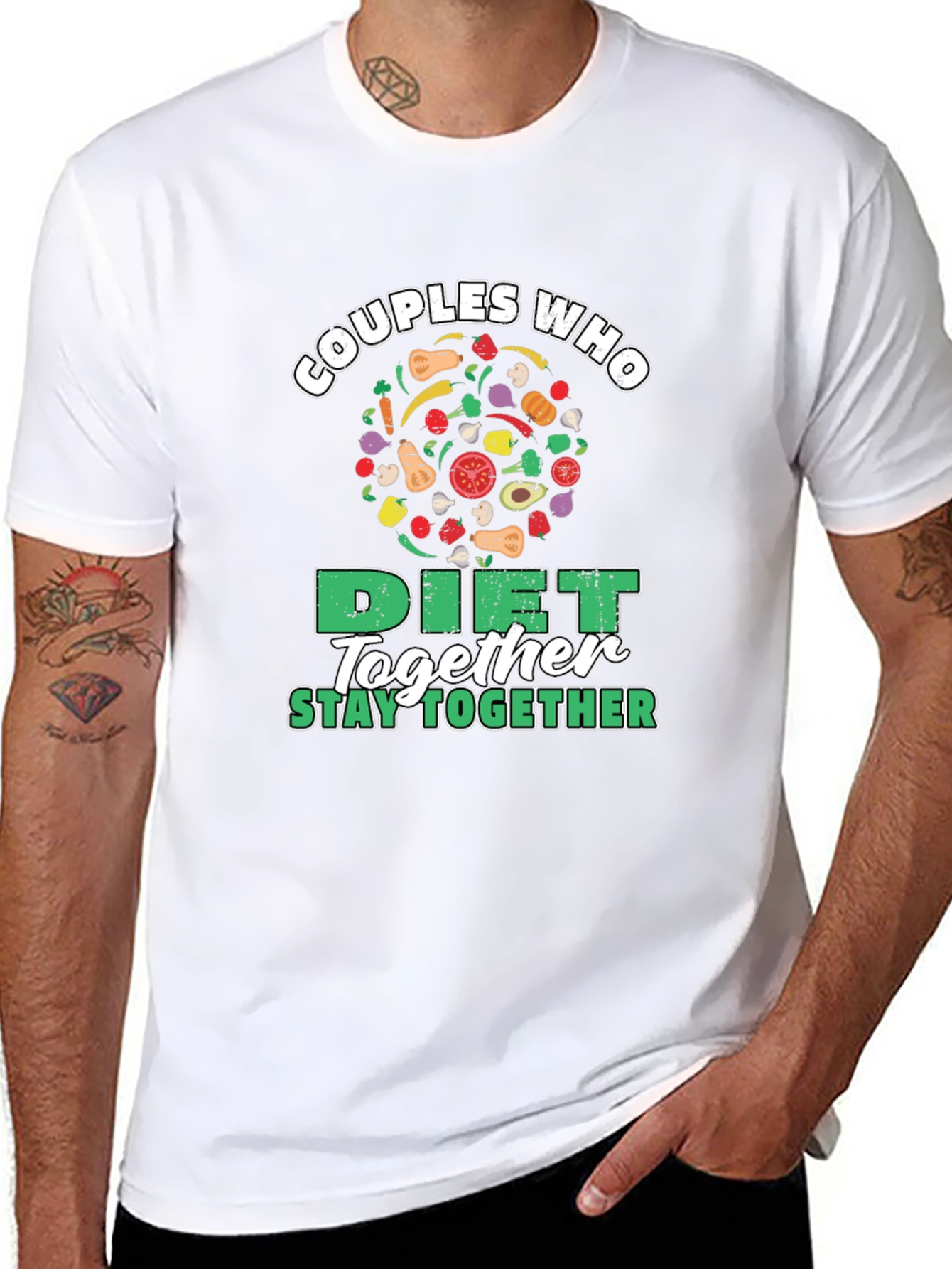 Couples Who Diet Together Stay Together T-Shirt