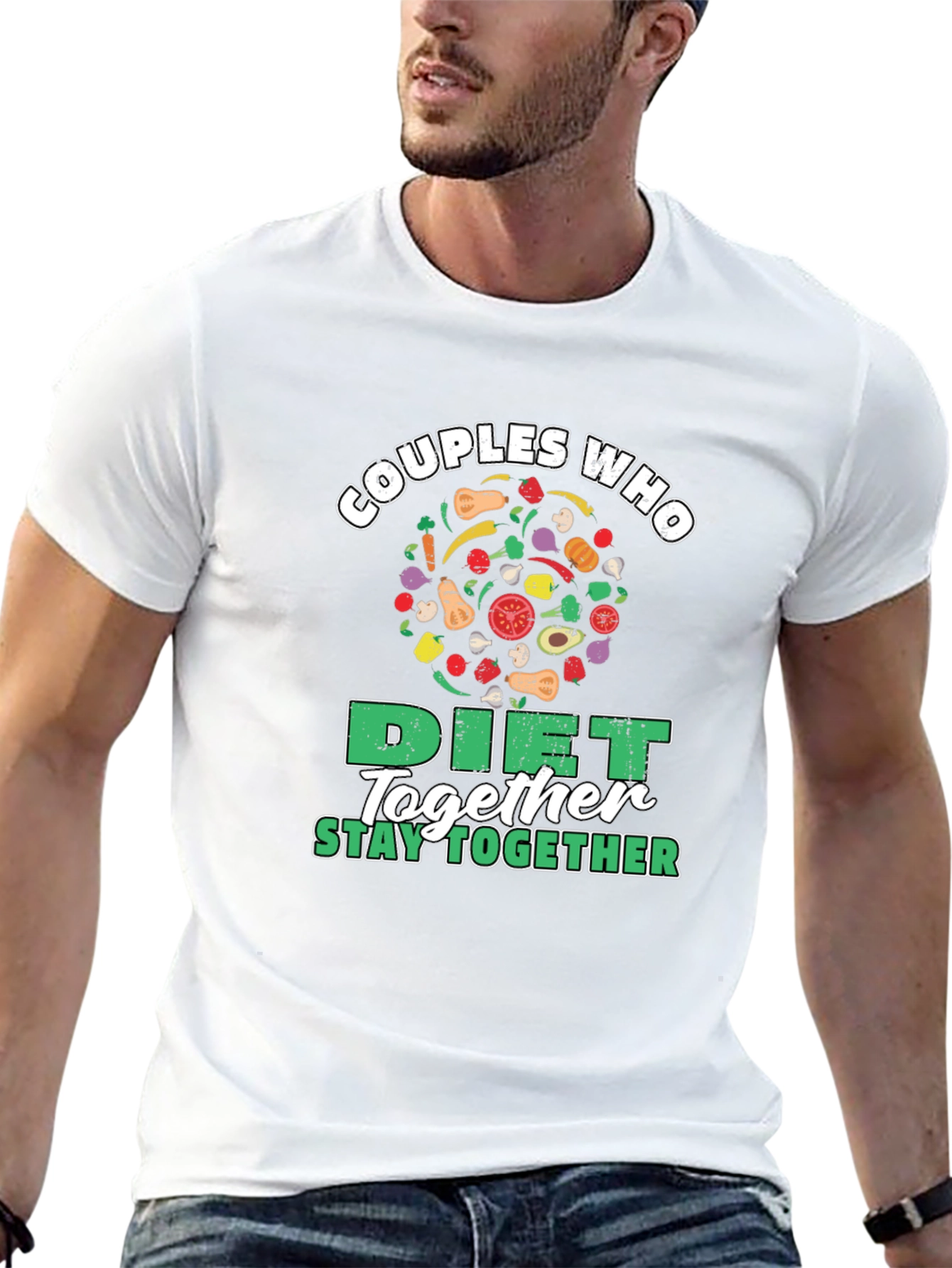 Couples Who Diet Together Stay Together T-Shirt