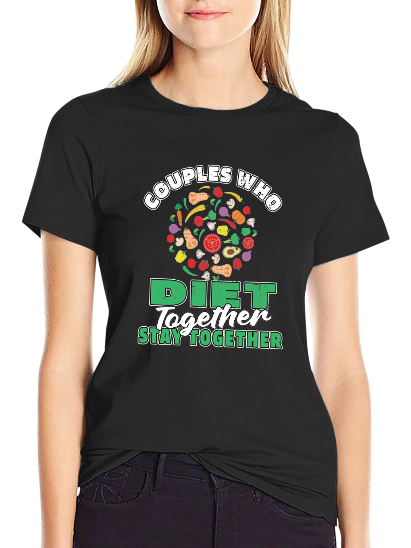 Couples Who Diet Together Stay Together T-Shirt