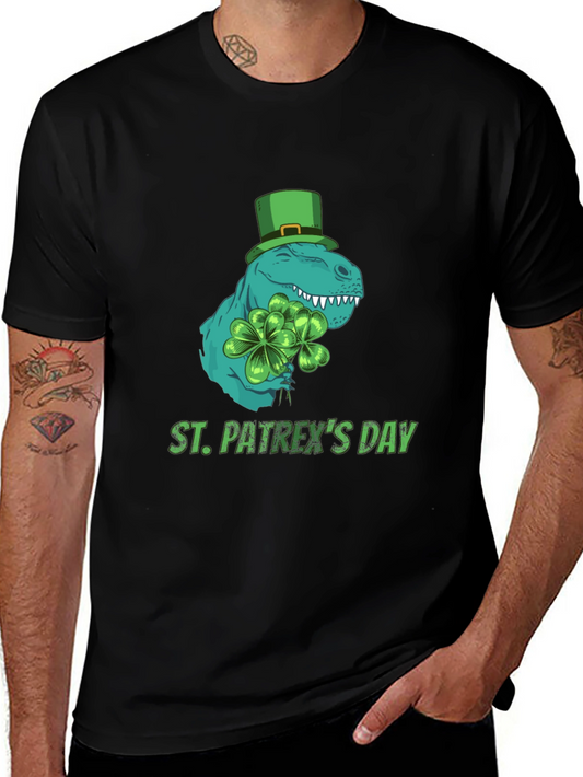 St. Patrexs Day T-Rex Tee