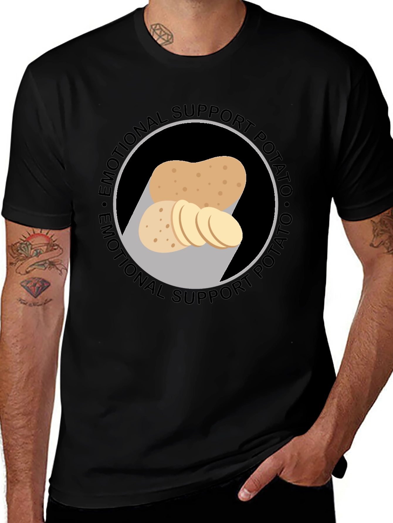 Emotional Support Potato T-Shirt