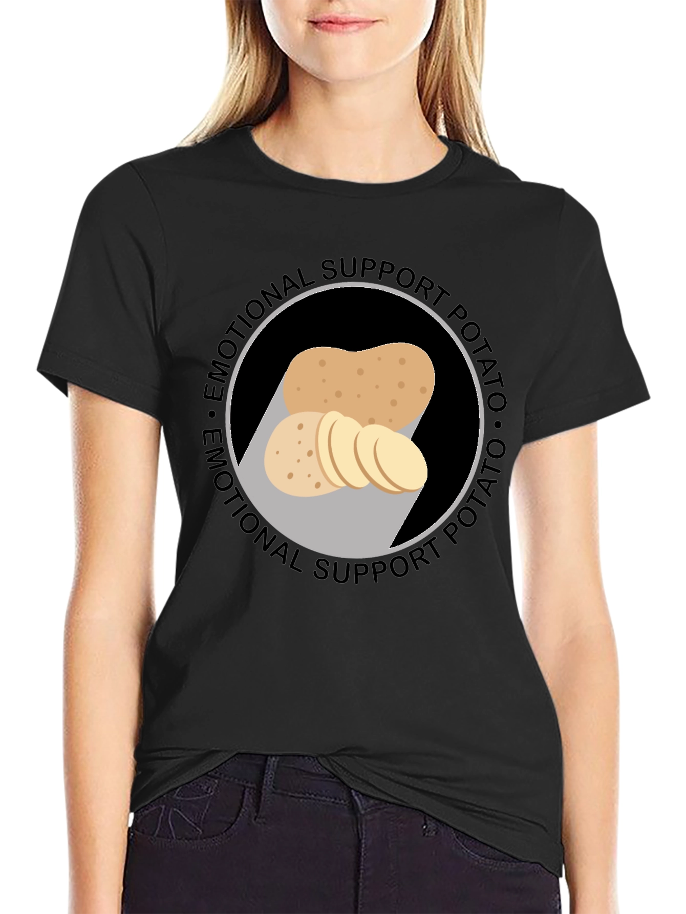 Emotional Support Potato T-Shirt