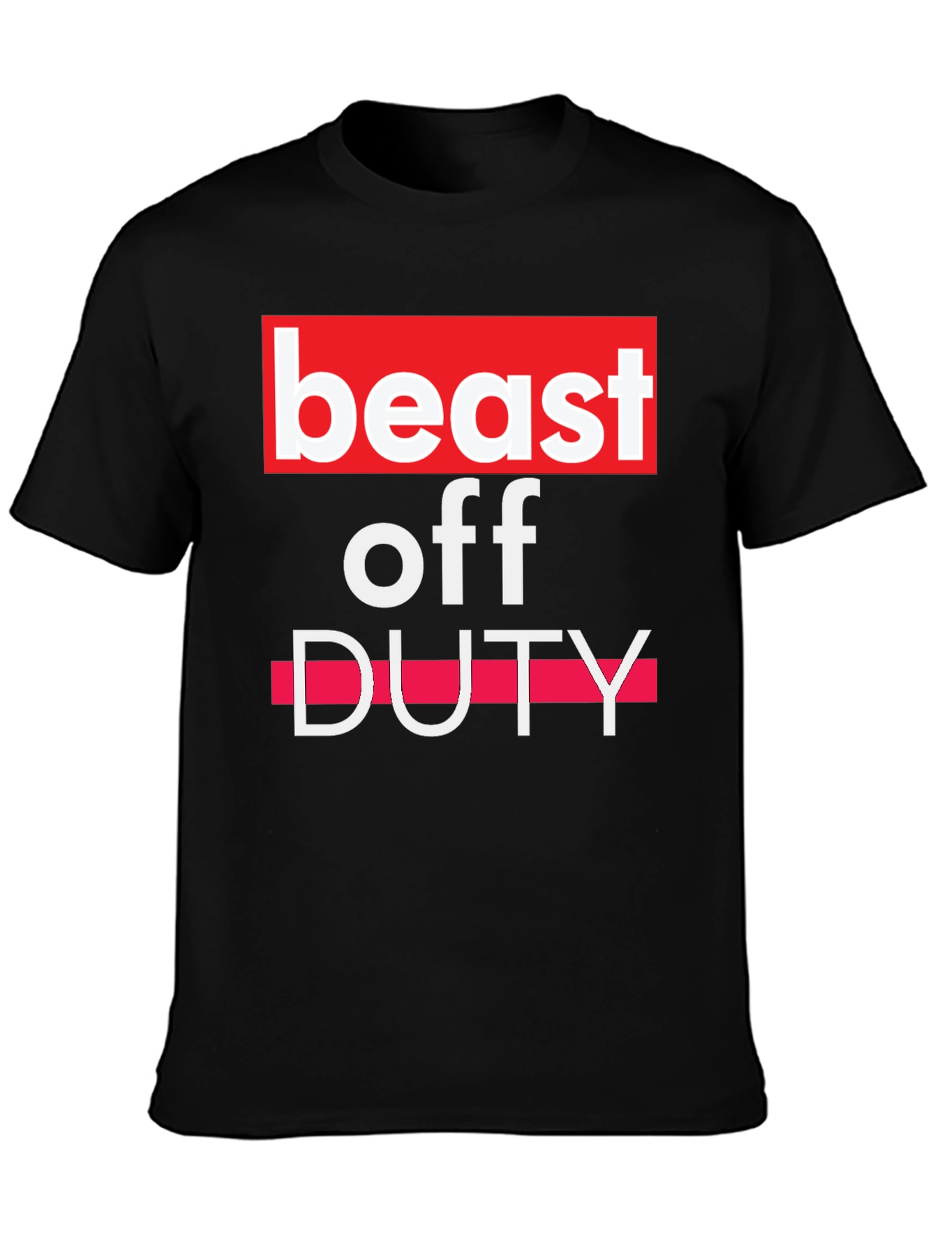 Beast Off Duty Graphic Tee - Black