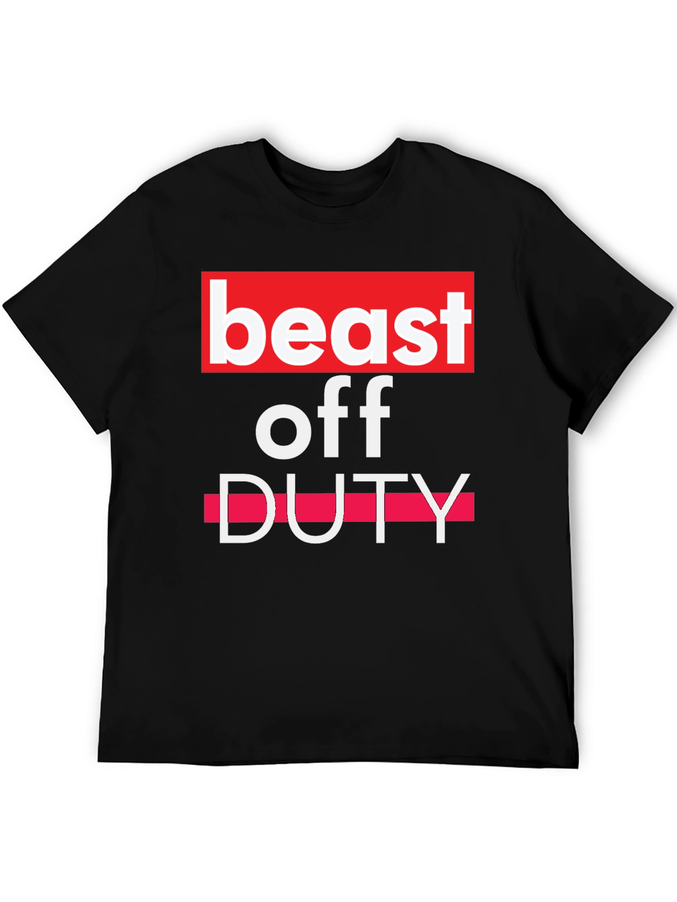 Beast Off Duty Graphic Tee - Black