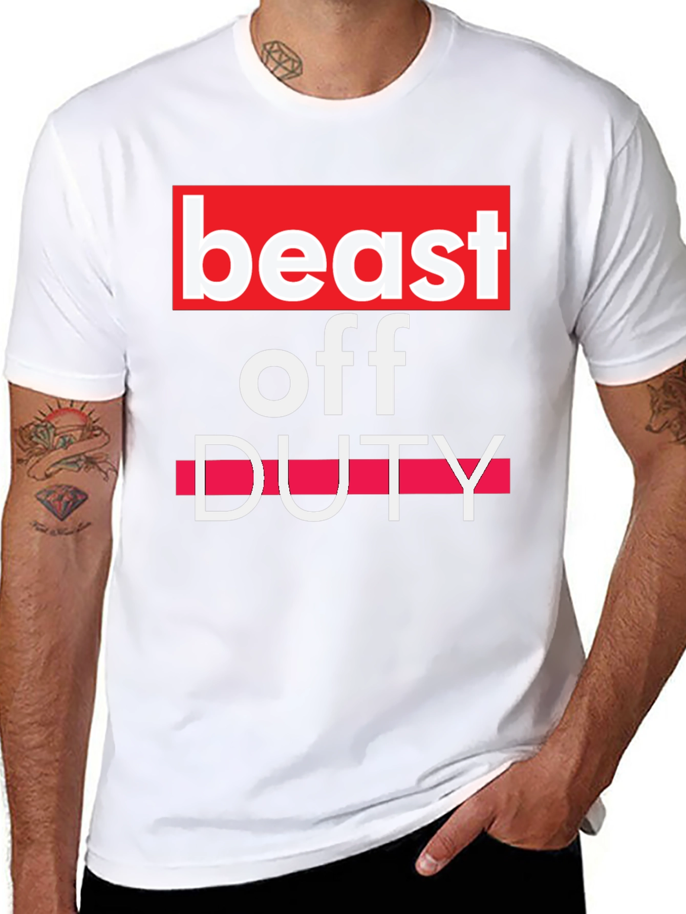Beast Off Duty Graphic Tee - Black