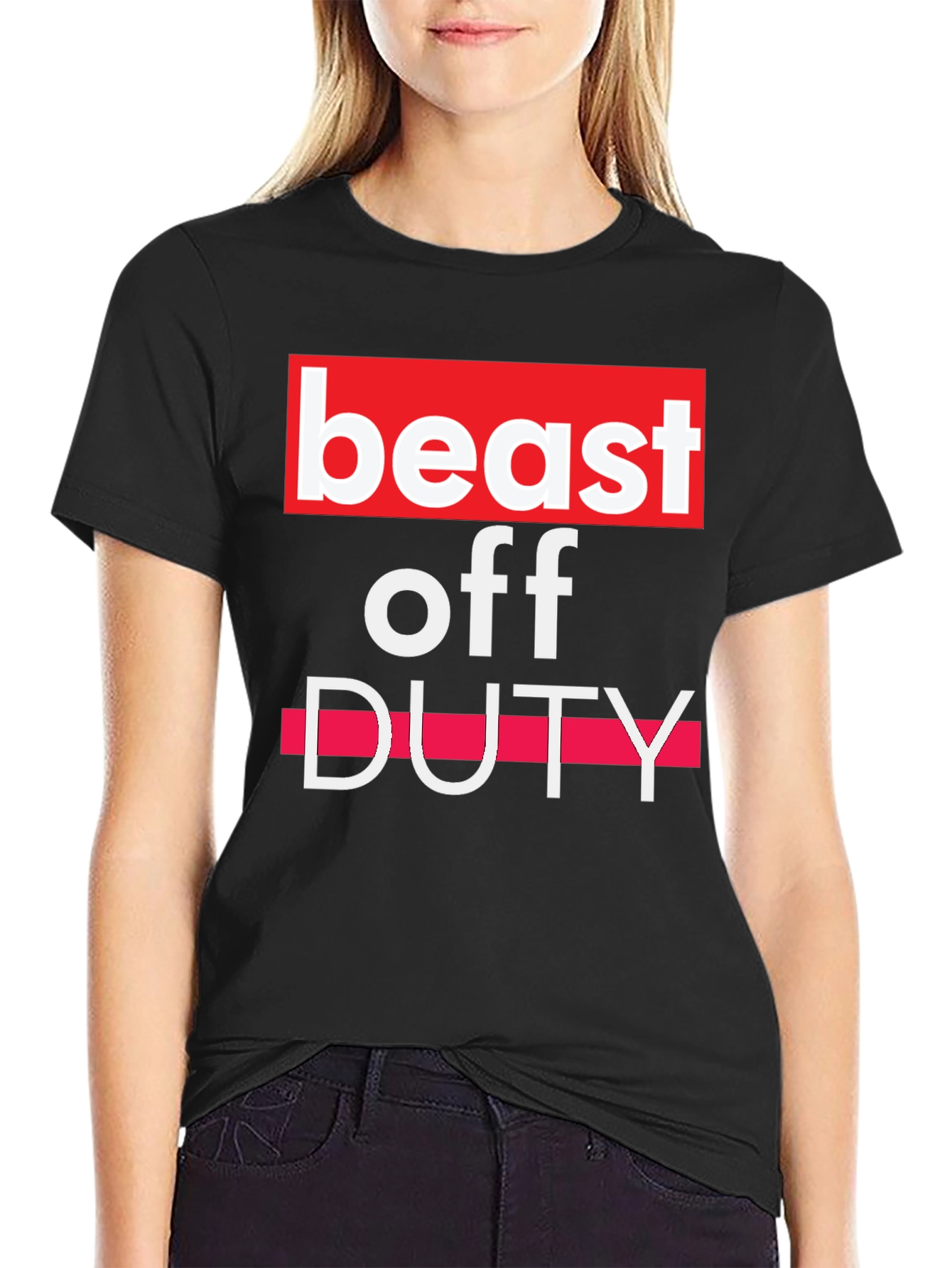 Beast Off Duty Graphic Tee - Black
