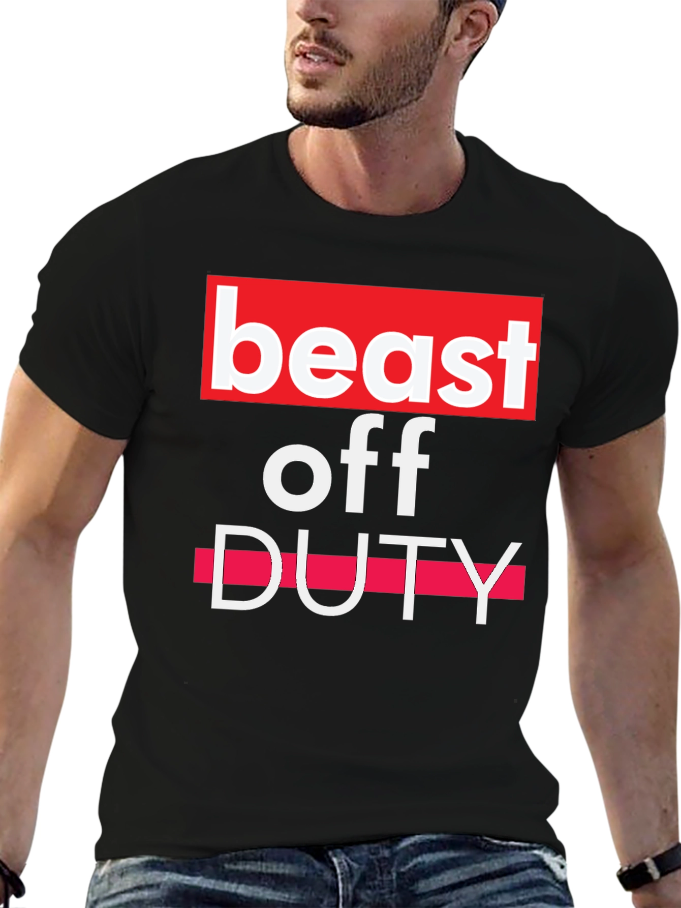 Beast Off Duty Graphic Tee - Black