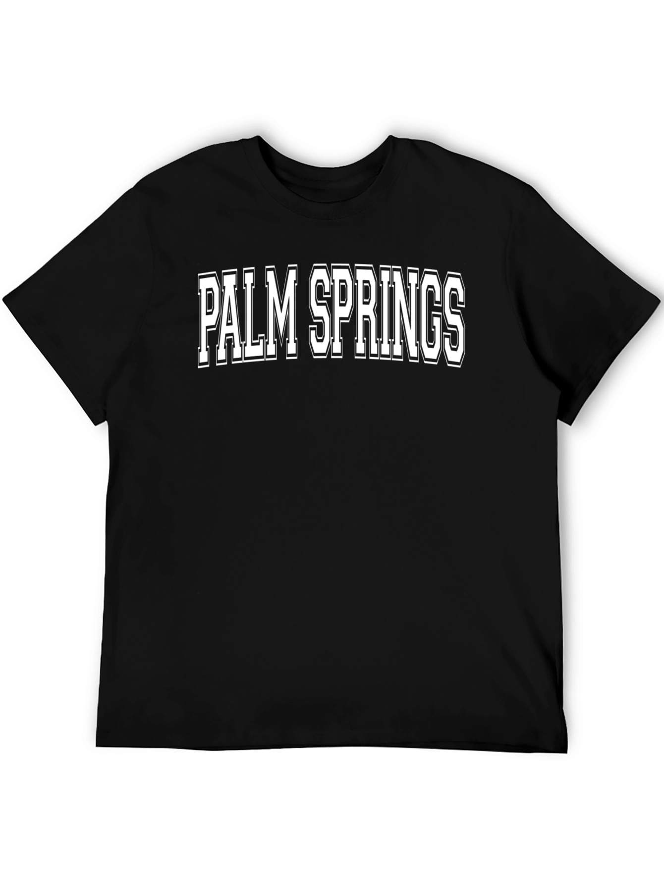 Palm Springs Graphic Tee - Retro Style T-Shirt
