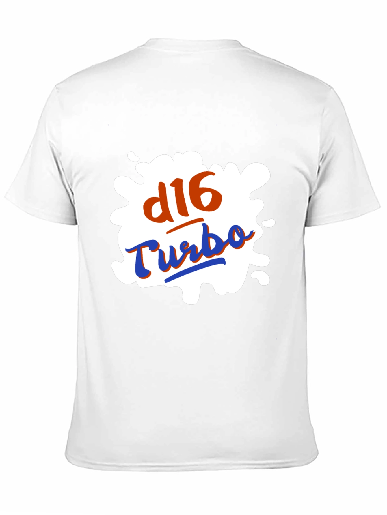 D16 Turbo Graphic T-Shirt - Bold Automotive Style