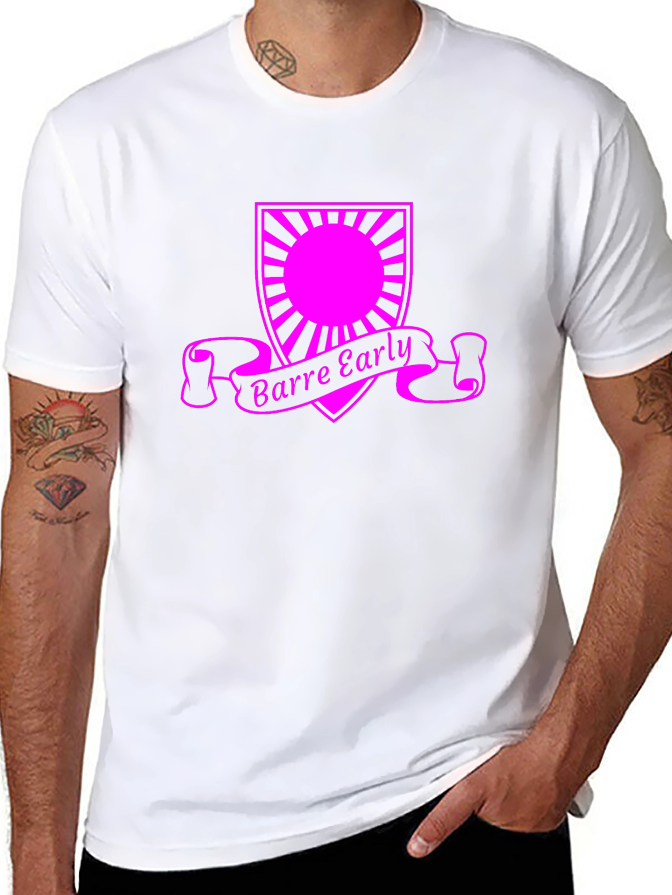 Barre Early Graphic Tee - Fitness Apparel