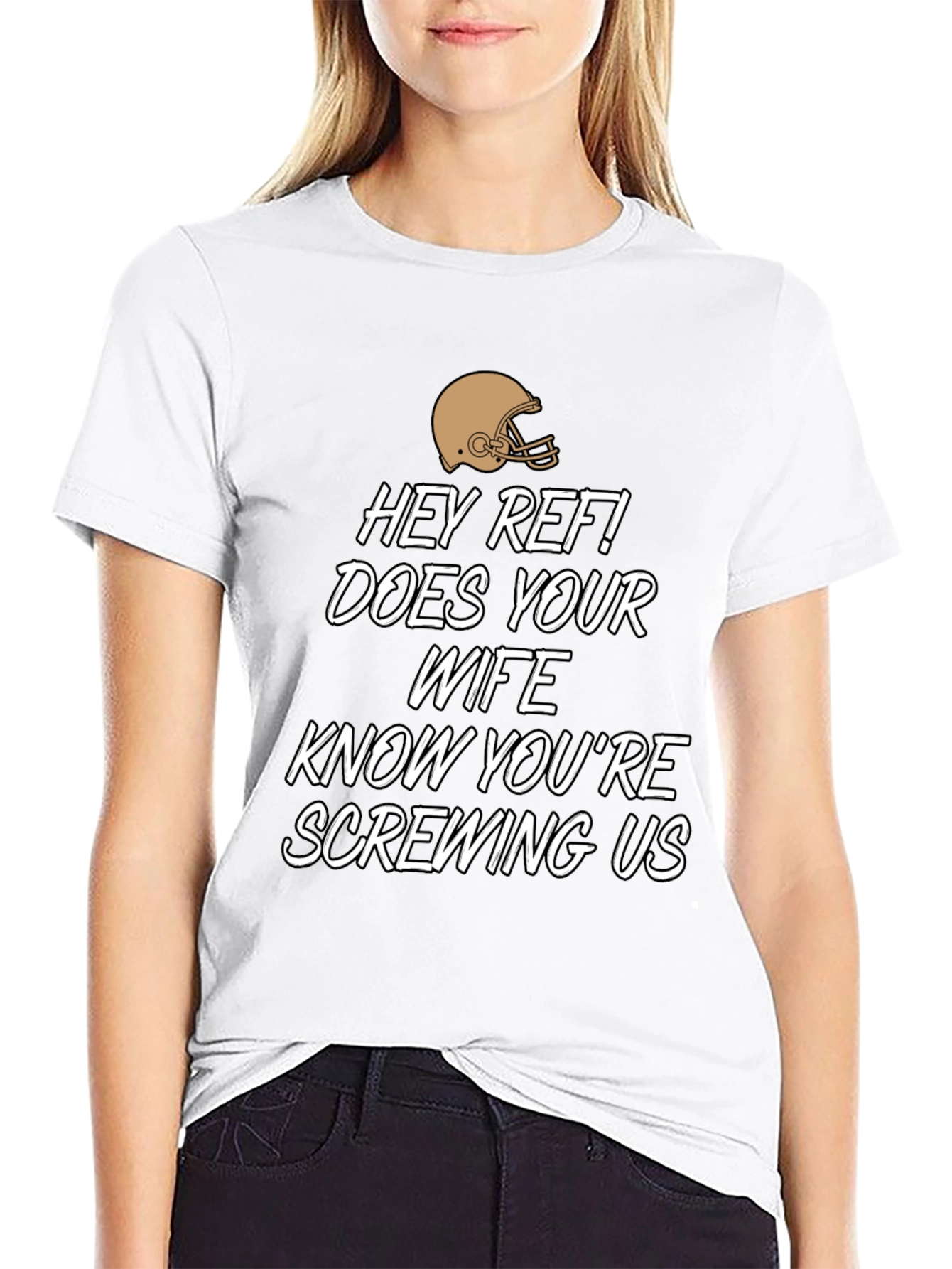 Hey Ref! Funny Sports Fan T-Shirt