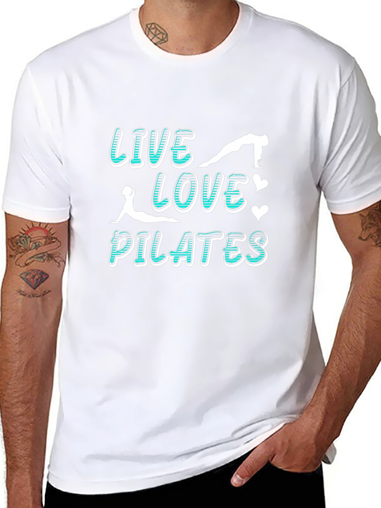 Live Love Pilates Graphic T-Shirt