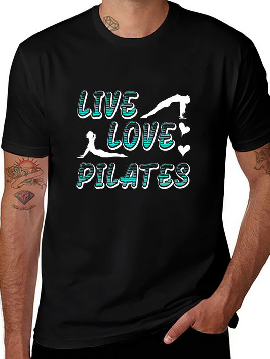 Live Love Pilates Graphic T-Shirt