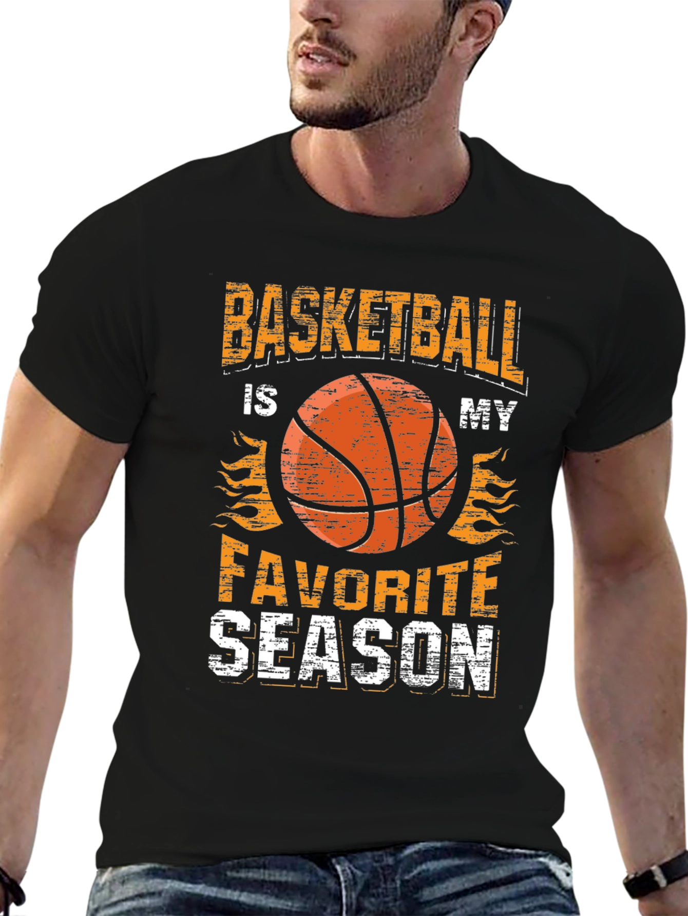 Basketball is My Favorite Season Graphic Tee