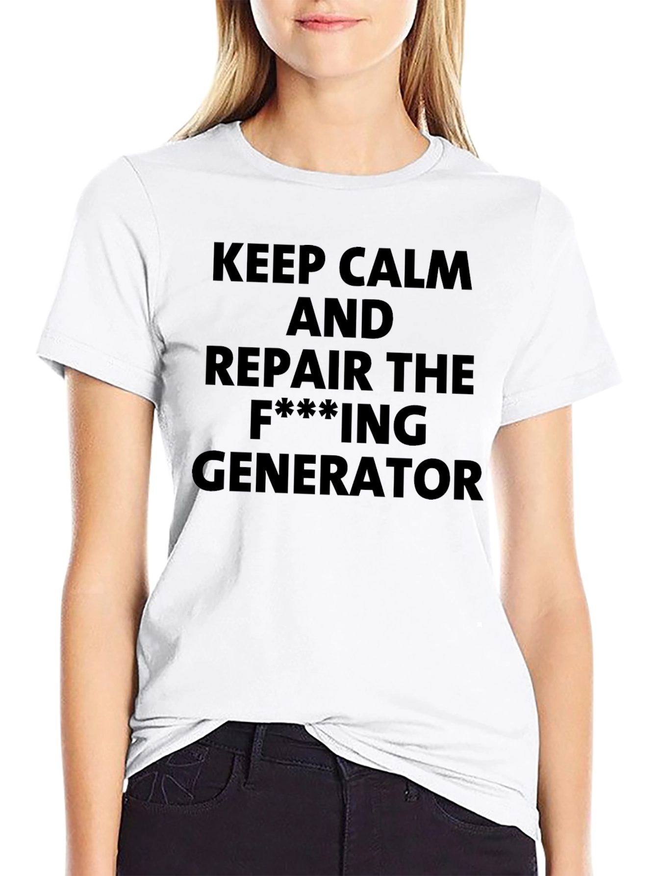 Keep Calm Repair The Generator T-Shirt