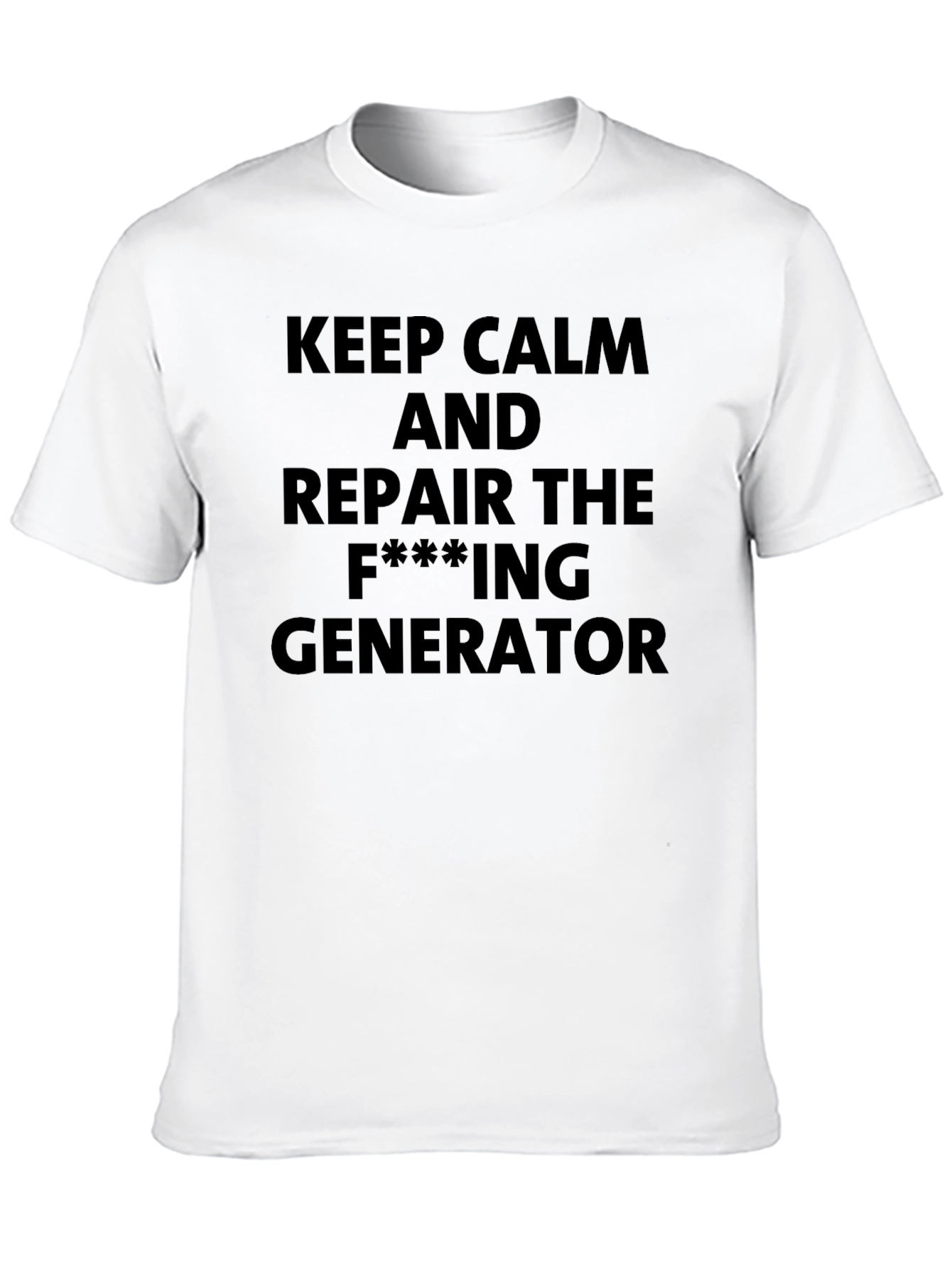 Keep Calm Repair The Generator T-Shirt