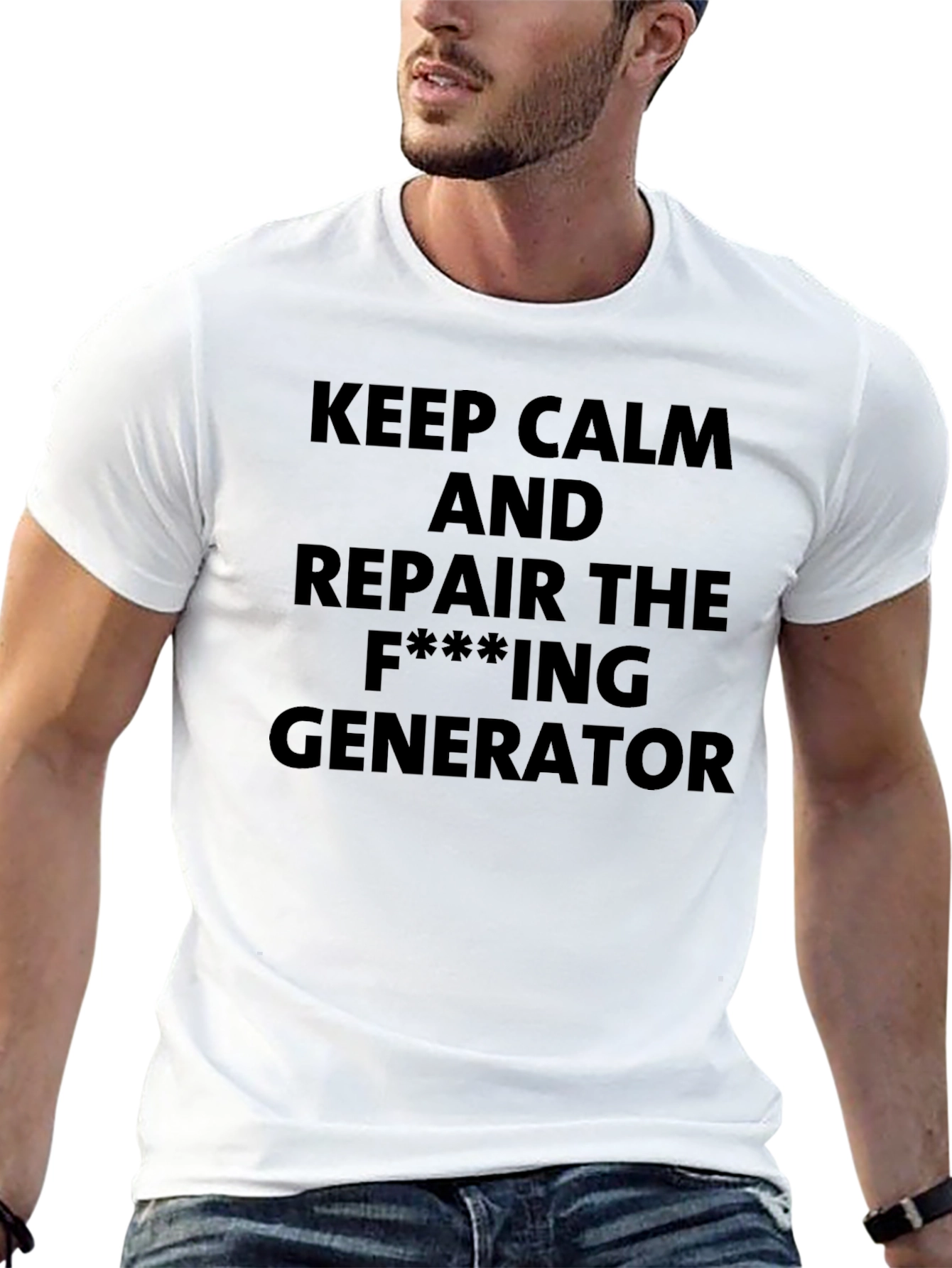 Keep Calm Repair The Generator T-Shirt