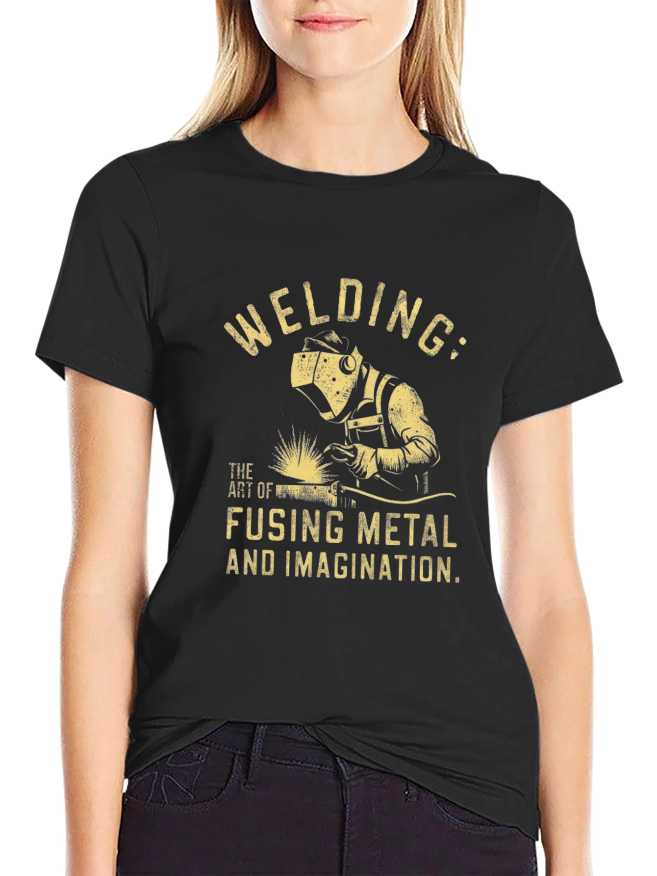 Welding Art T-Shirt: Fusing Metal & Imagination