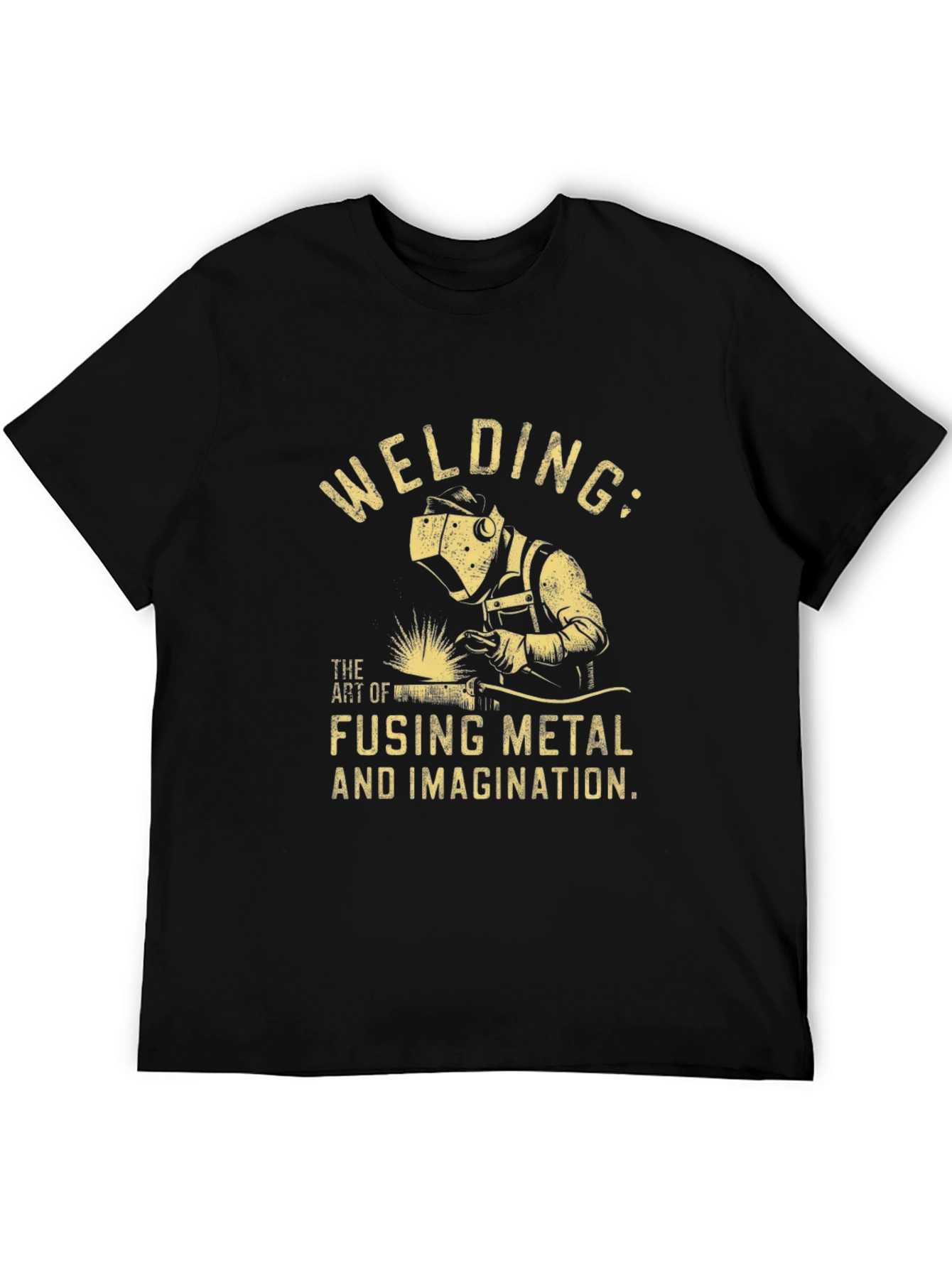 Welding Art T-Shirt: Fusing Metal & Imagination