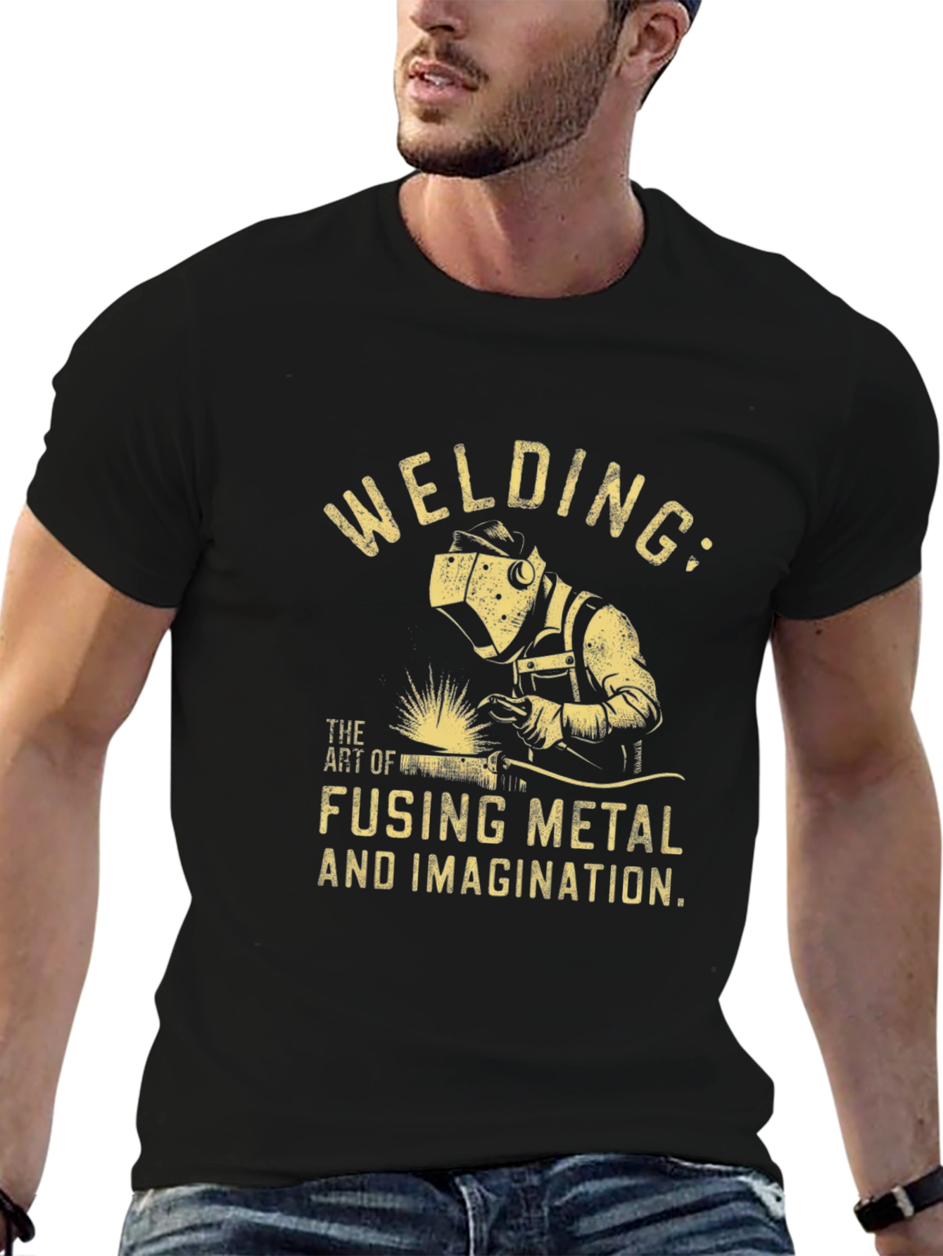 Welding Art T-Shirt: Fusing Metal & Imagination