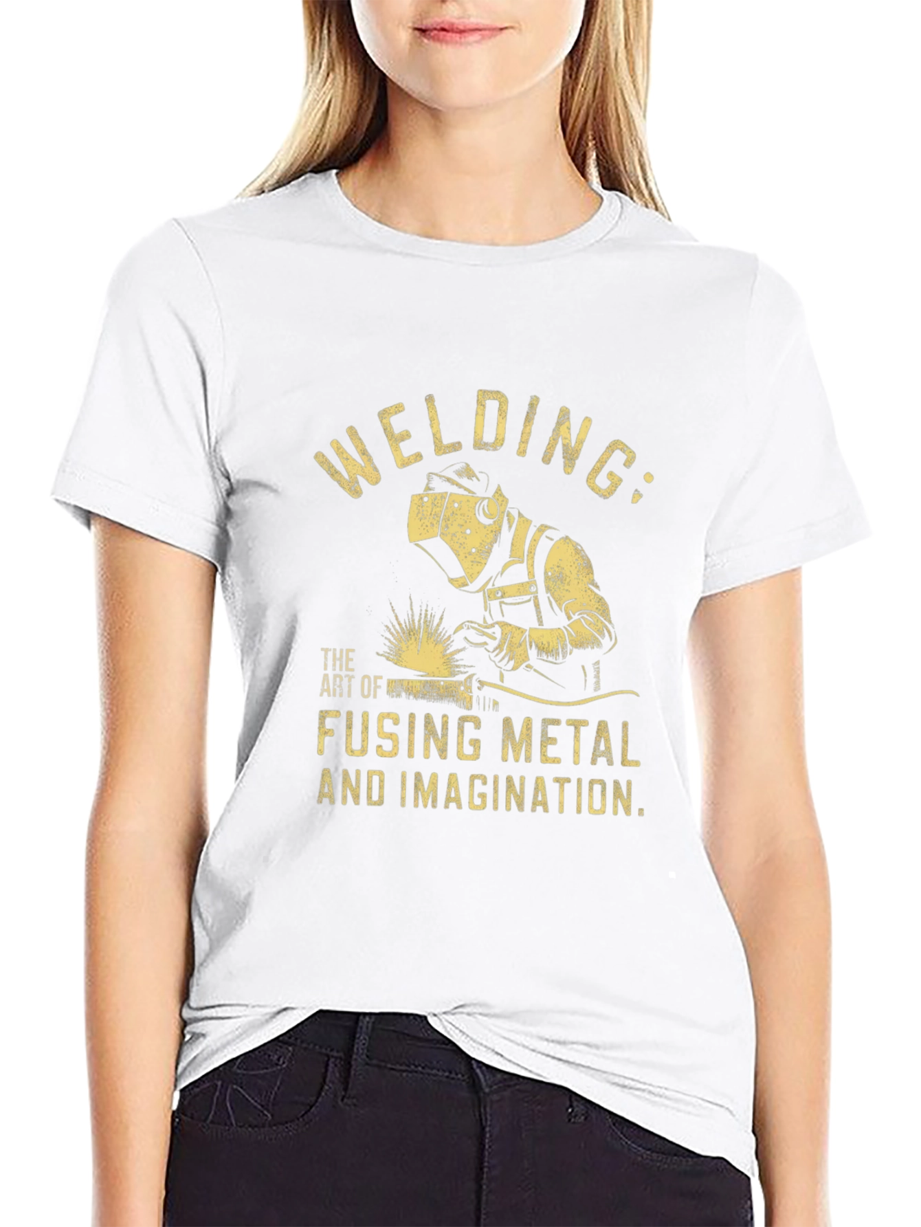 Welding Art T-Shirt: Fusing Metal & Imagination