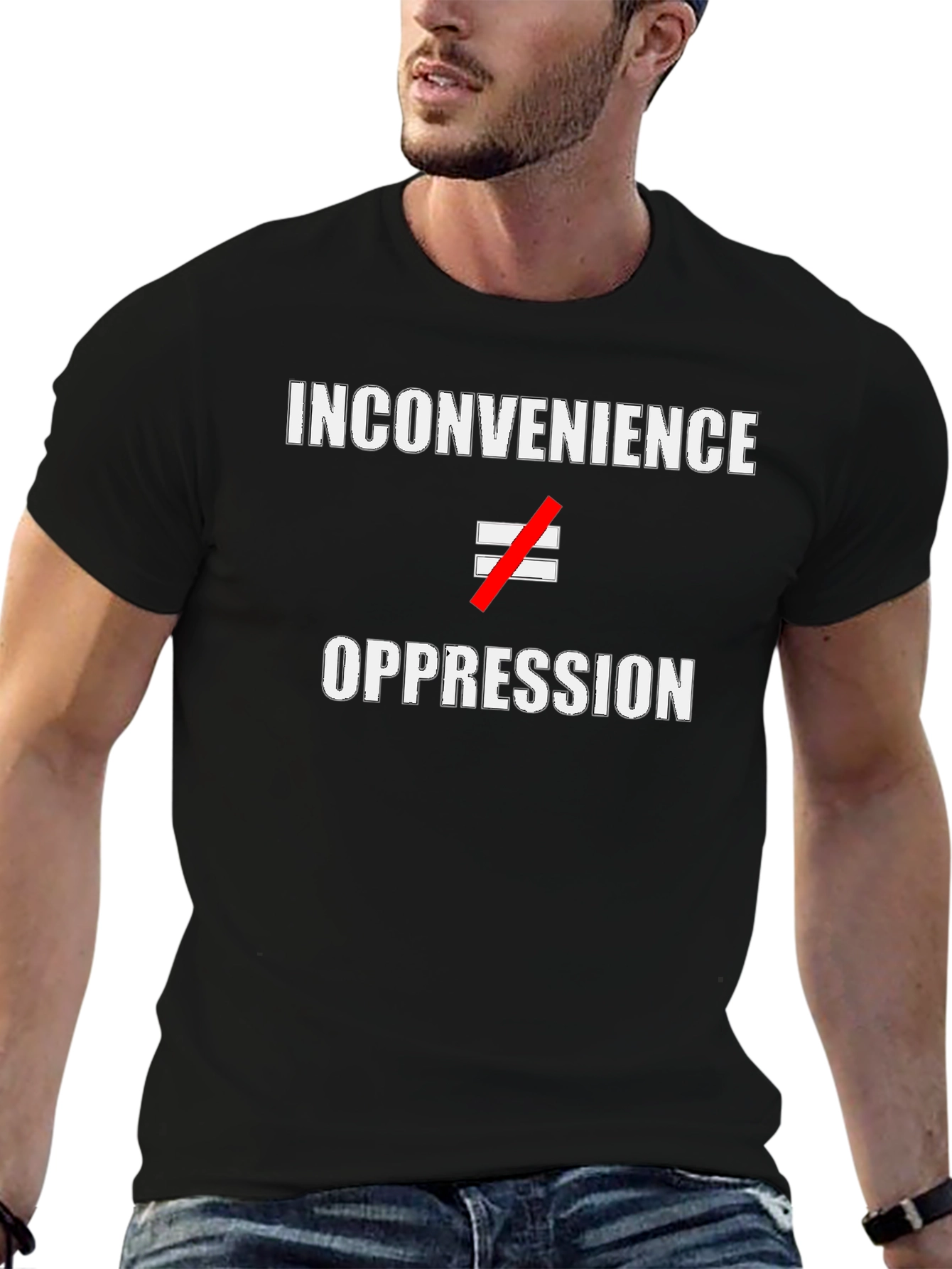 Inconvenience Not Oppression Graphic Tee