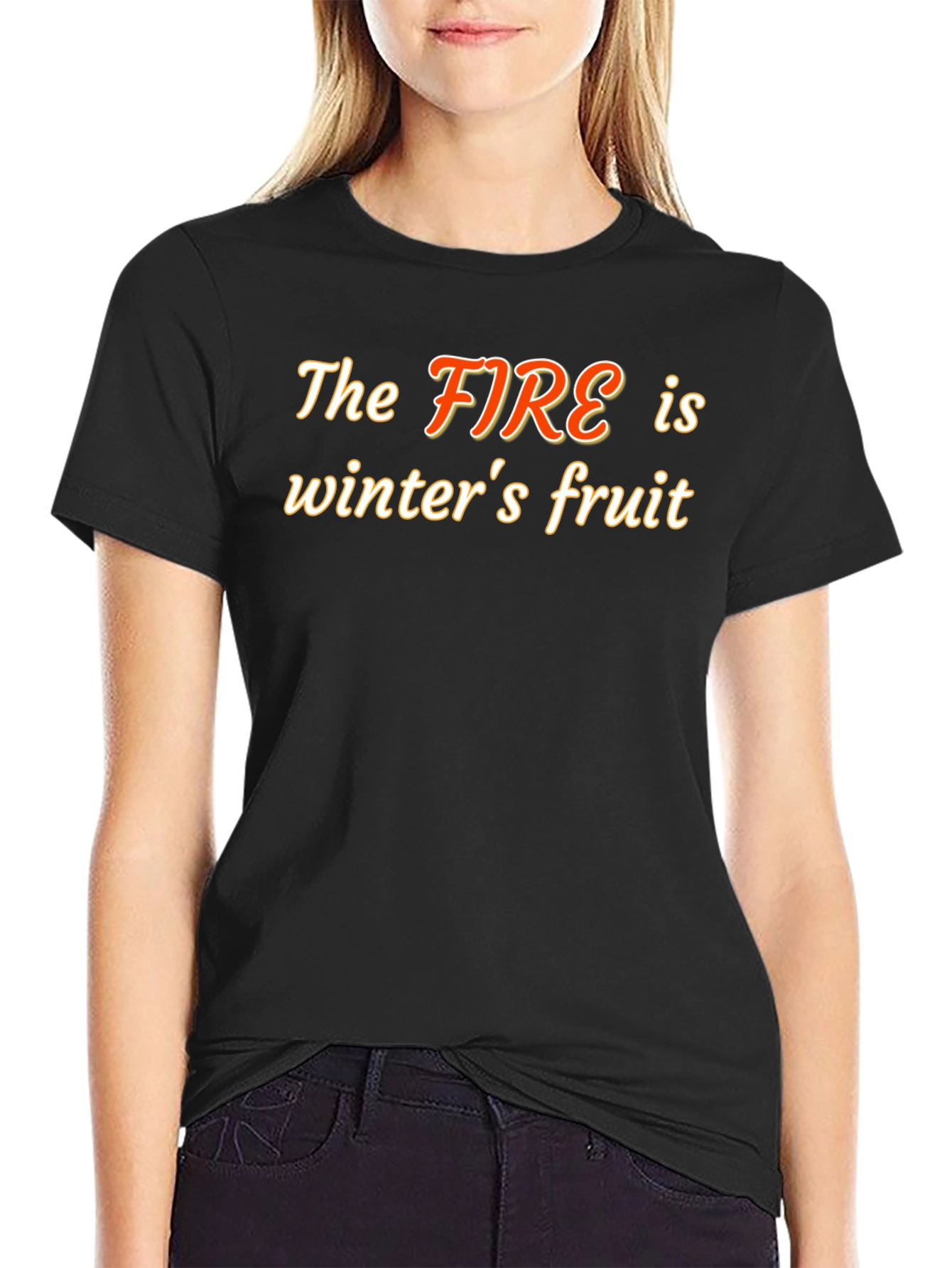 The Fire is Winters Fruit Graphic Tee