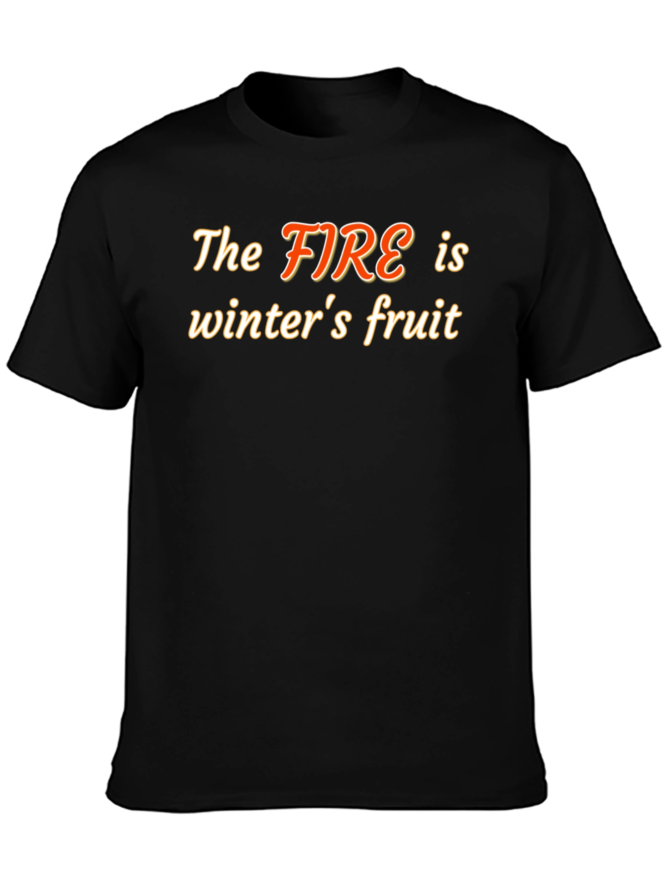 The Fire is Winters Fruit Graphic Tee