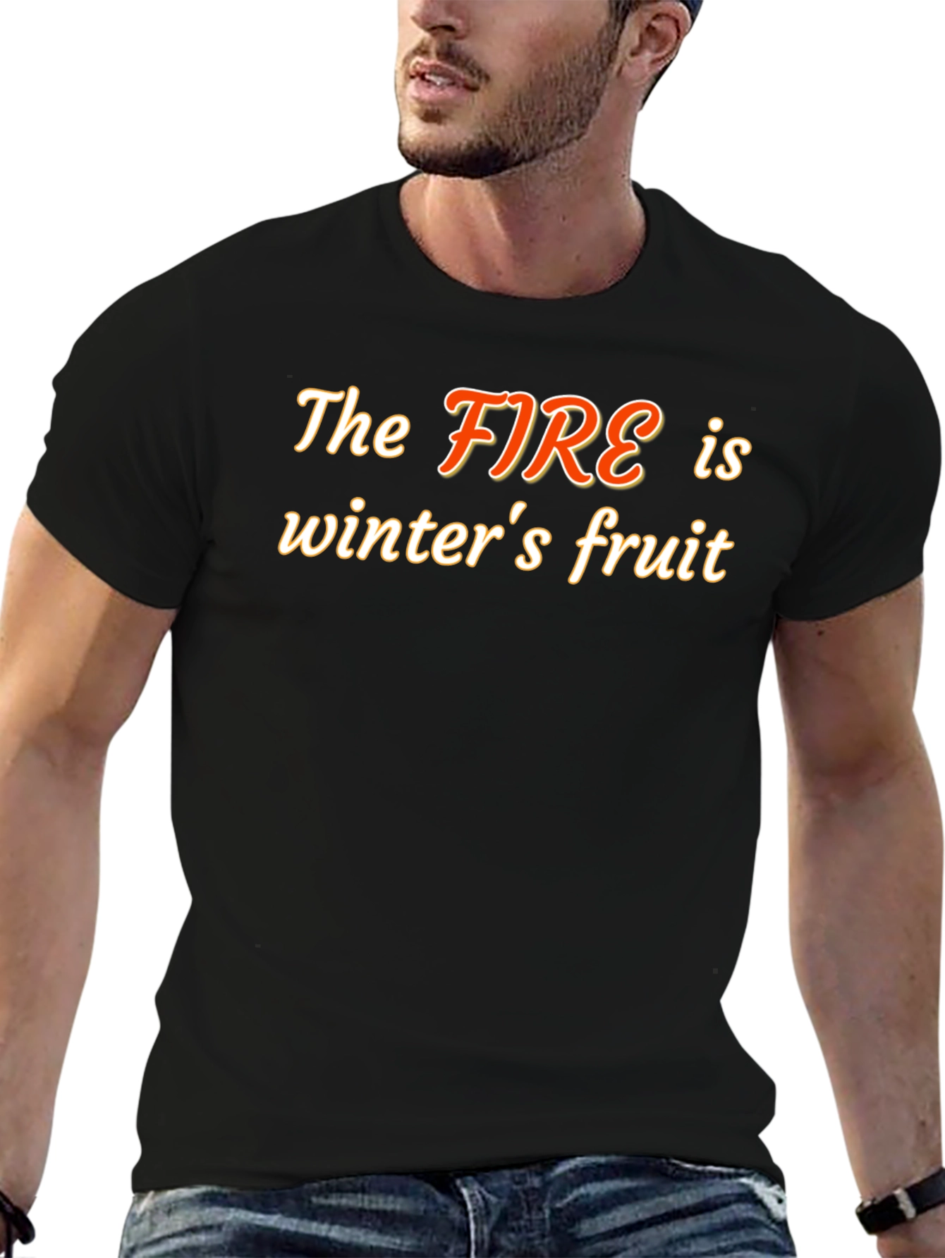 The Fire is Winters Fruit Graphic Tee